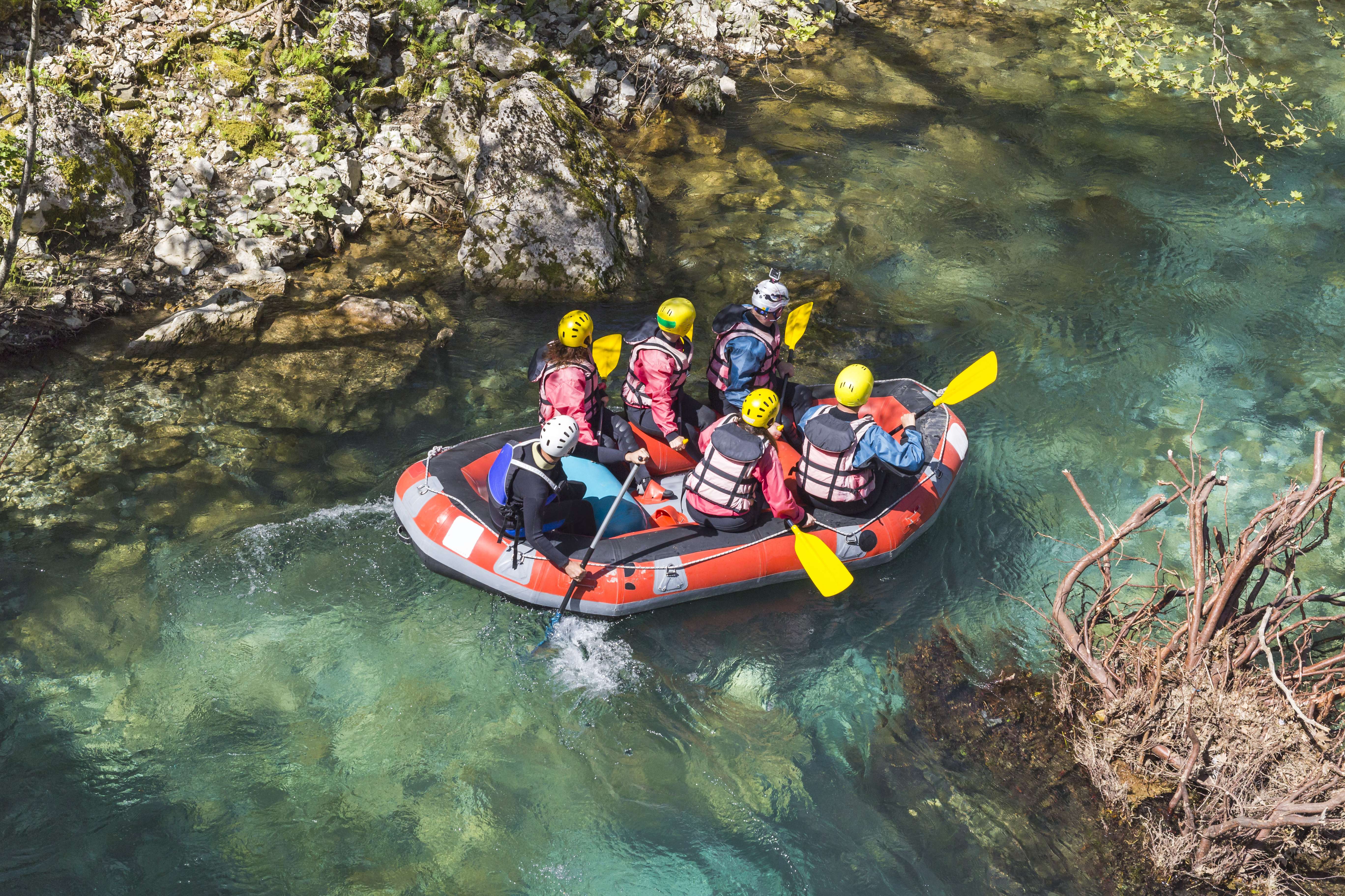 Rafting in Voidomatis