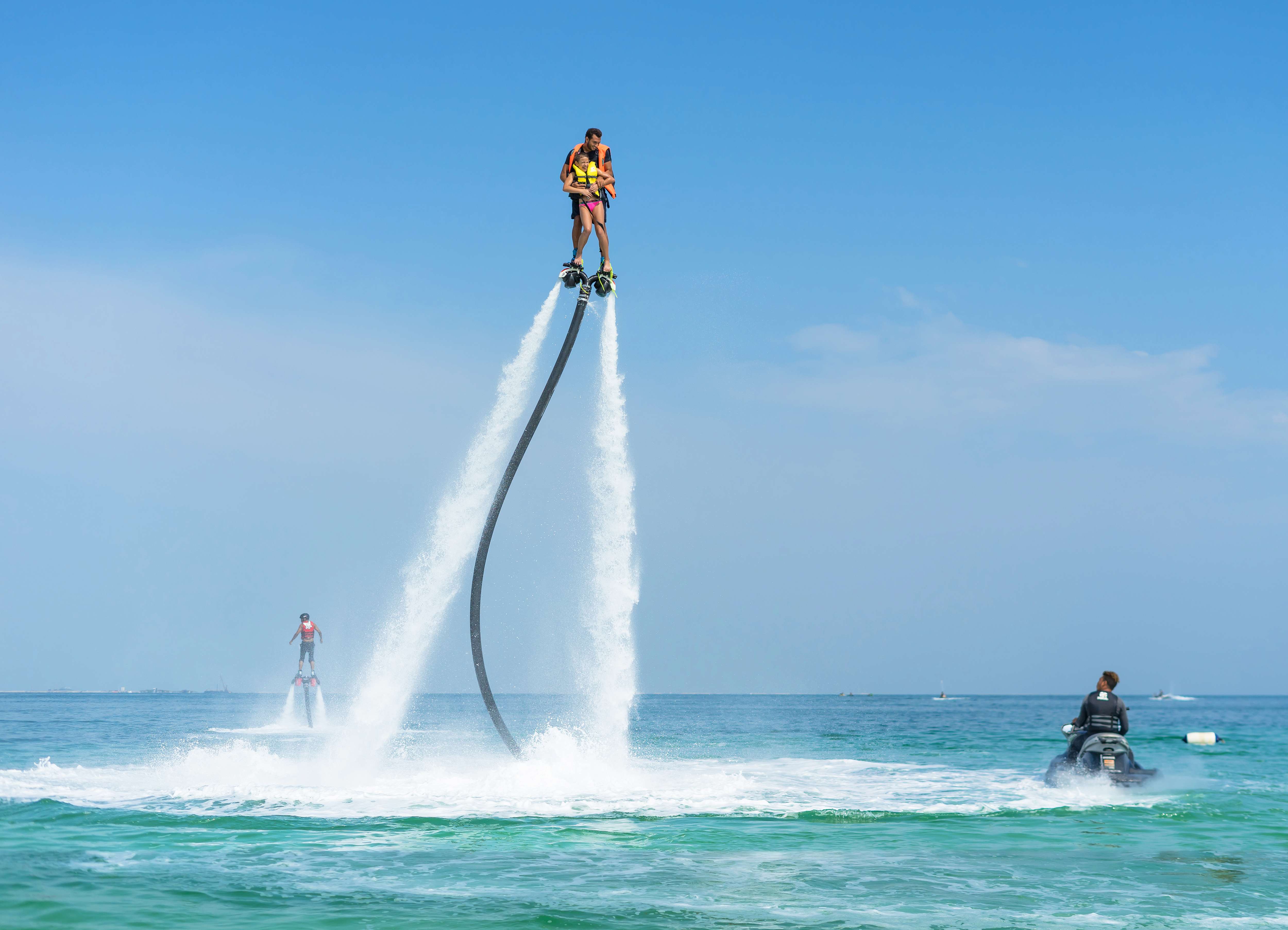 Flyboarding in Alimos