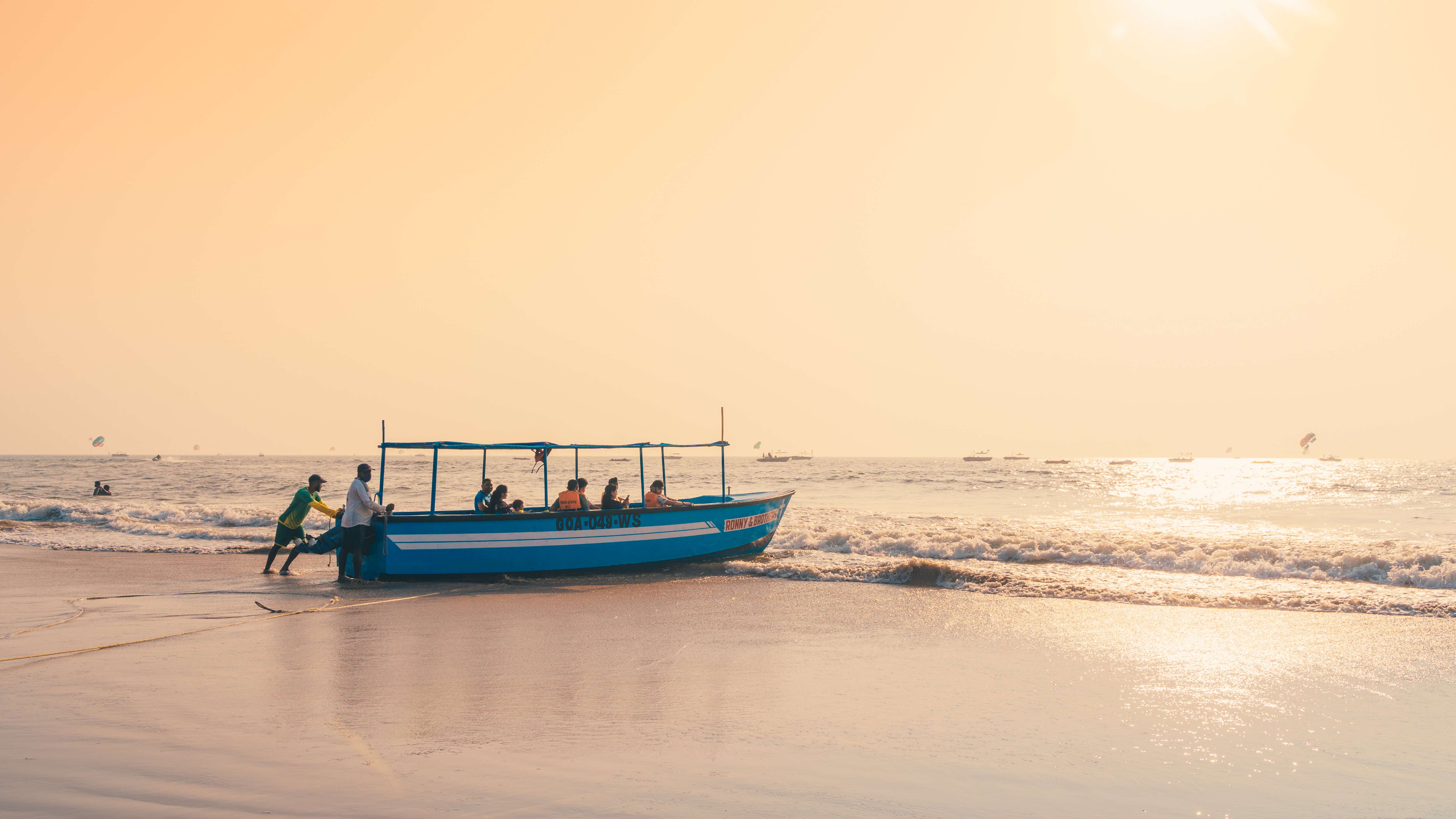 Boat Ride To Butterfly Beach