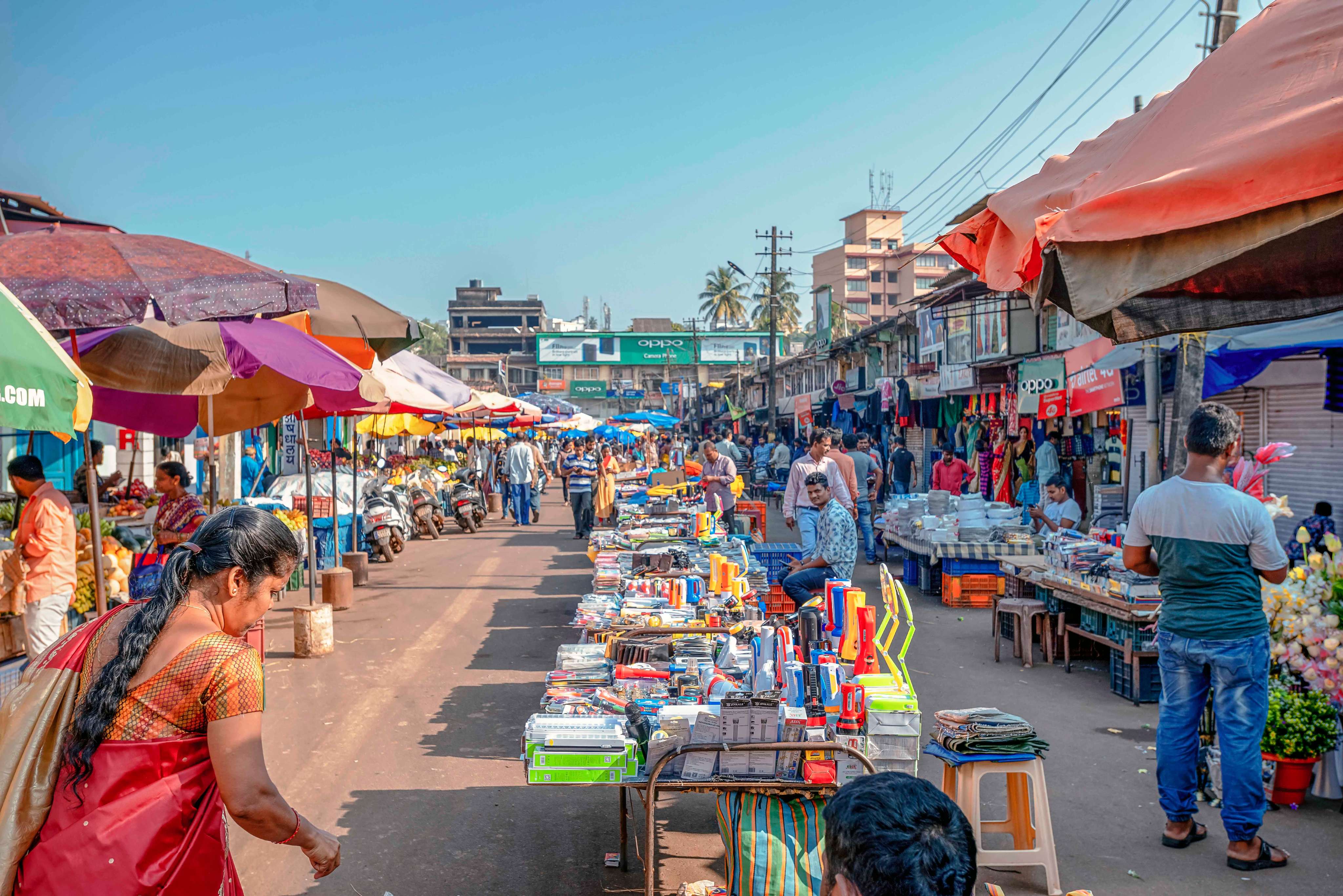 Shopping At Mapusa Friday Market