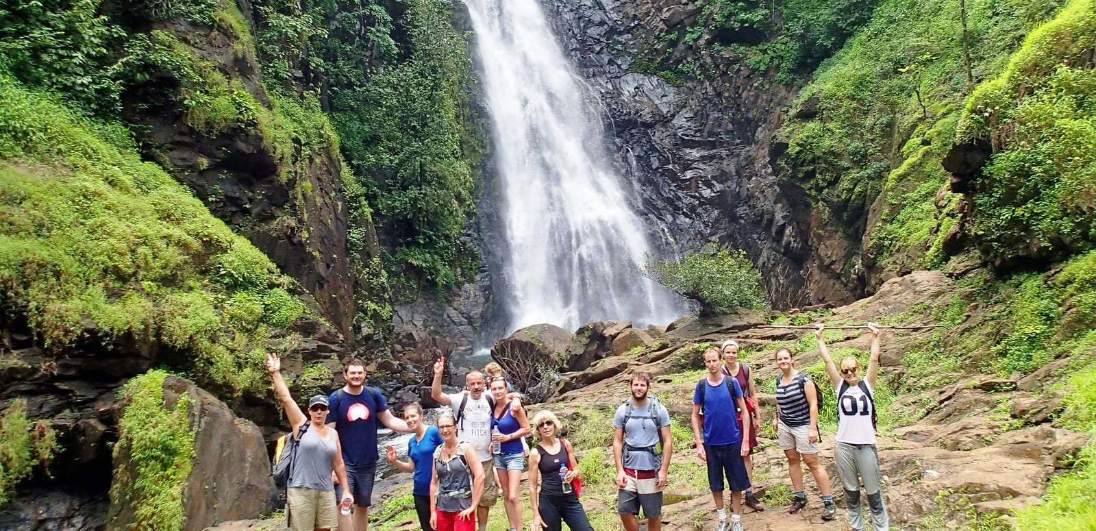 Trekking at Todo Falls