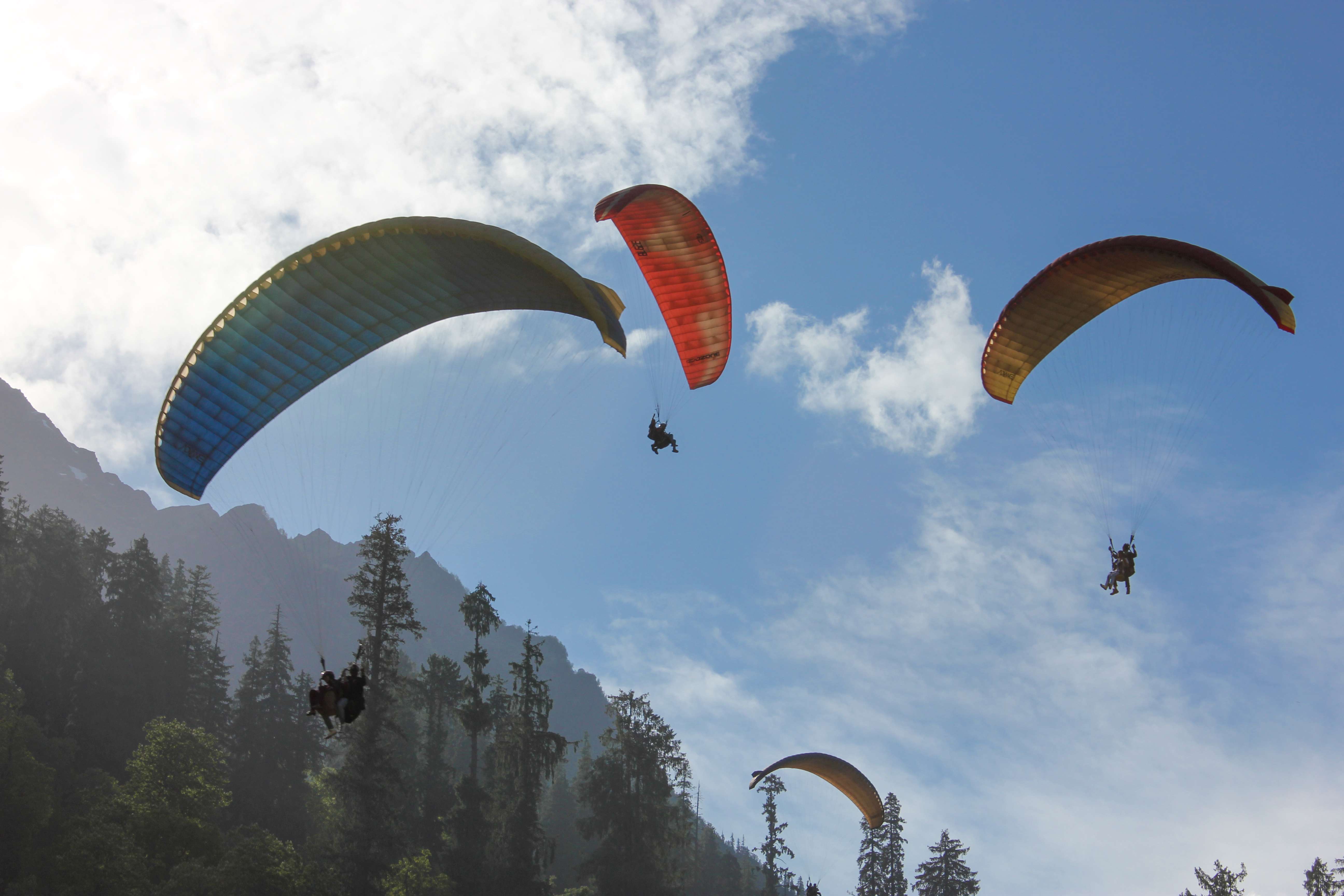 Types of Paragliding in Solang Valley