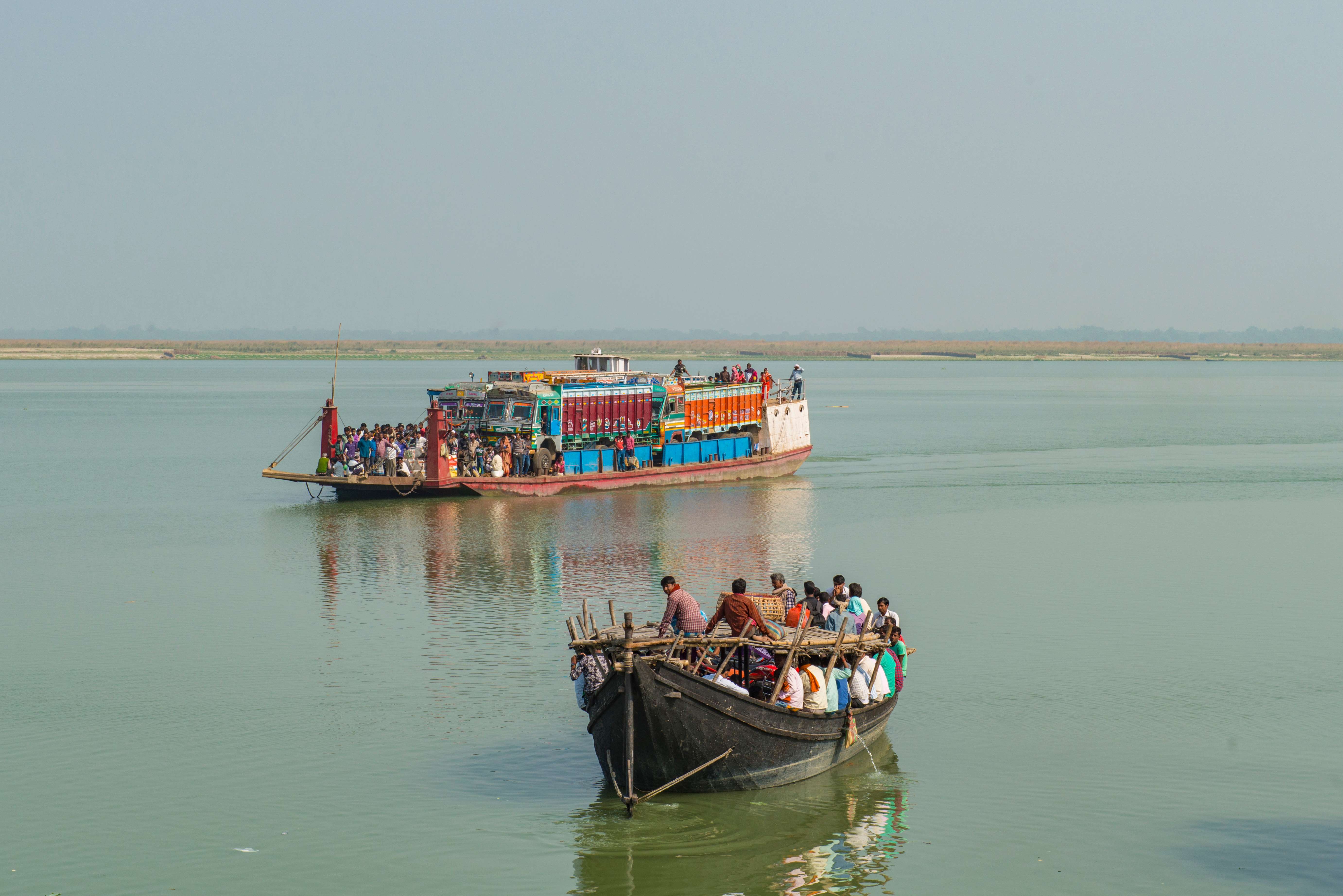 Boating in Gandaki River