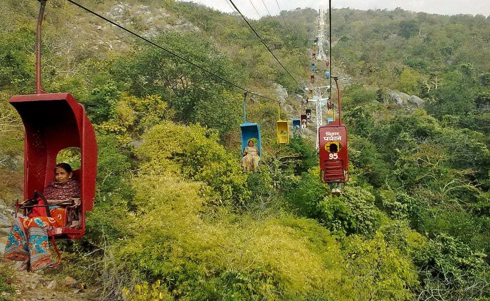 Ride in Rajgir Ropeway