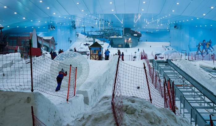 Hit the slopes at Ski Dubai