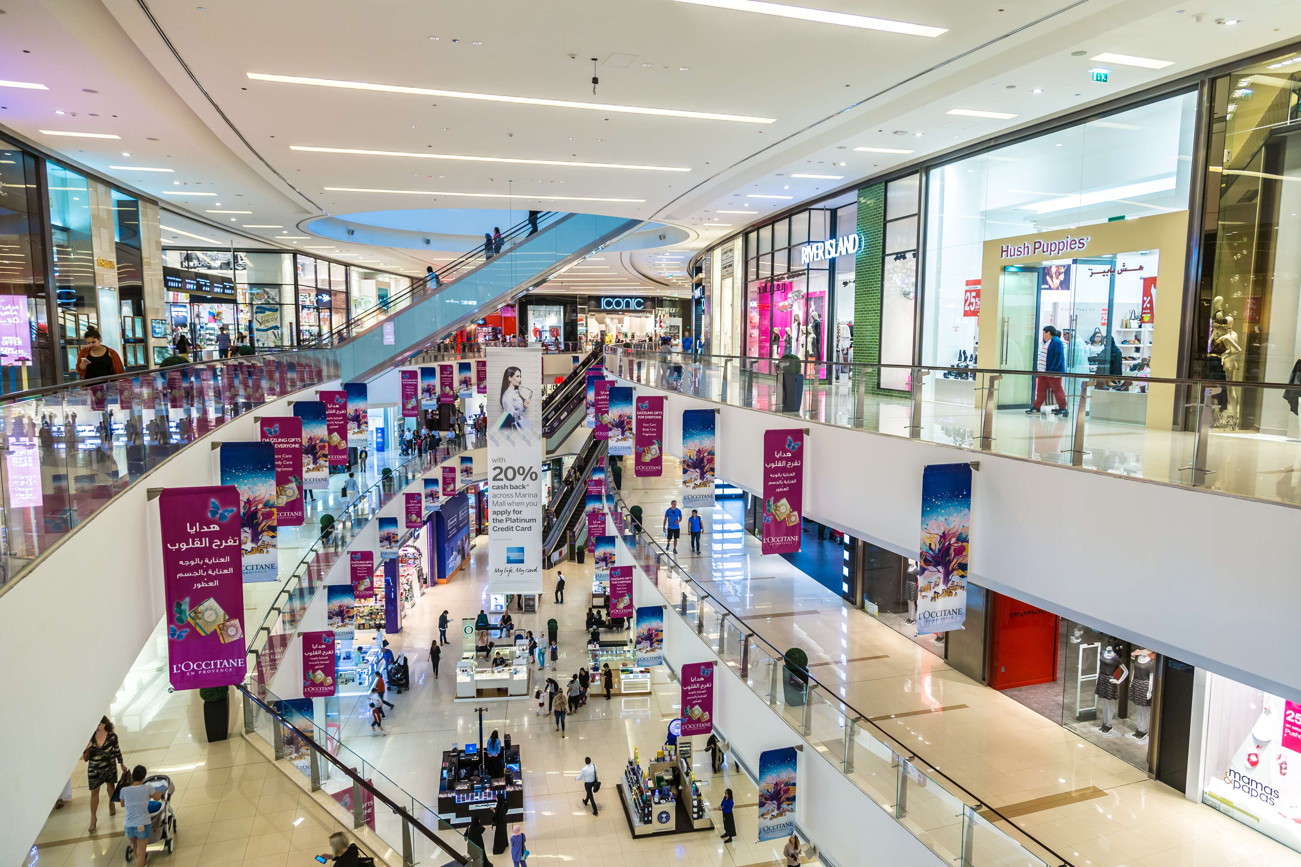 Experience Variety Shopping at the Dubai Marina Mall