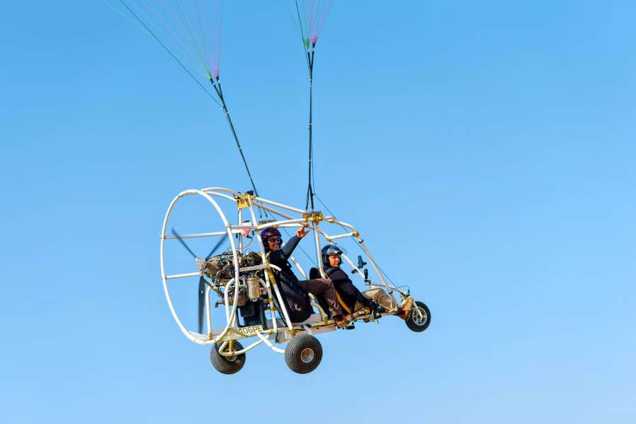  Powered Paragliding in Nandi Hills
