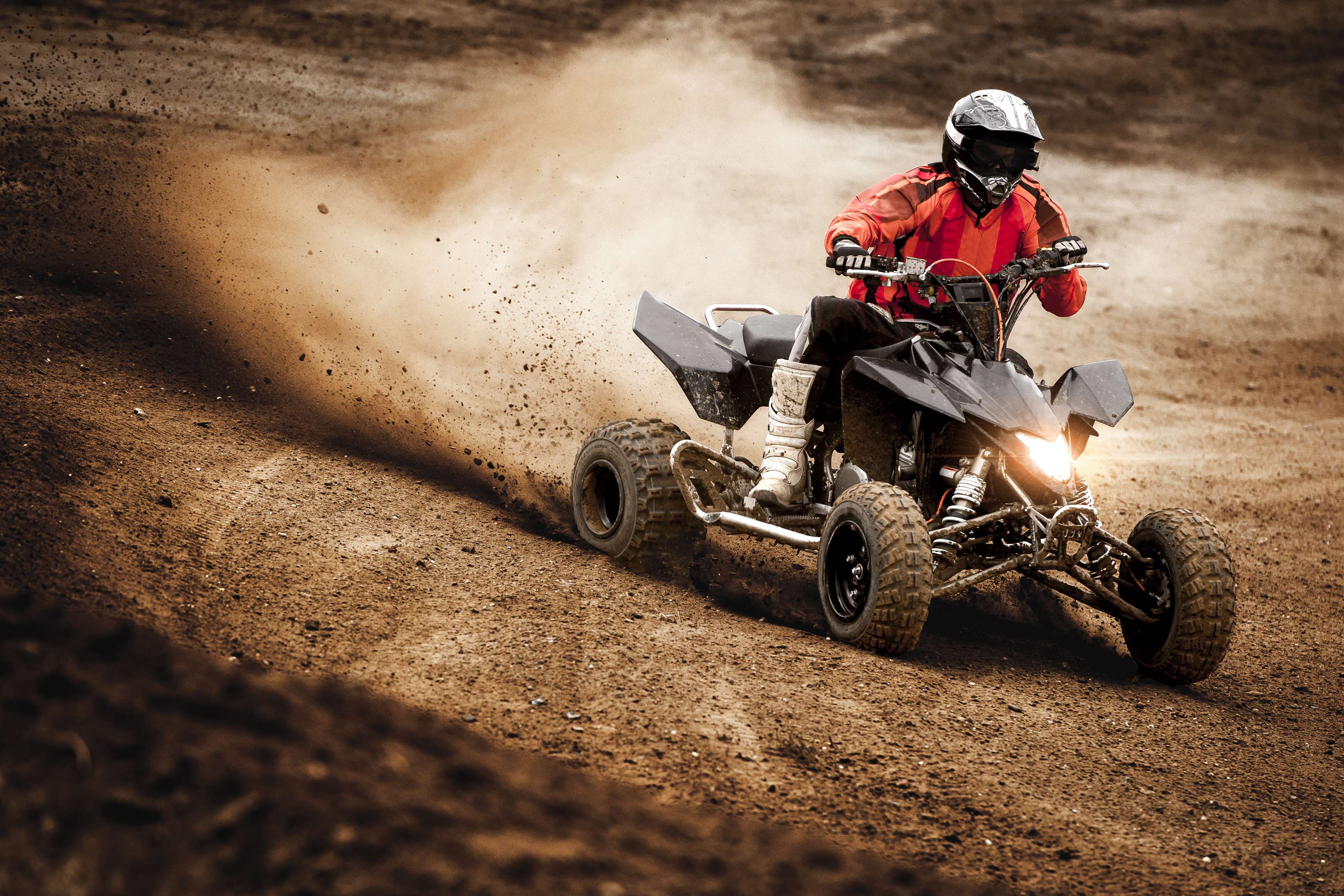 Ride an Atv bike