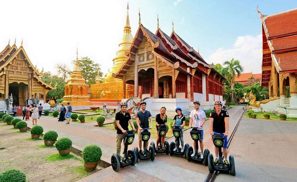 Relax Taking a Segway Ride
