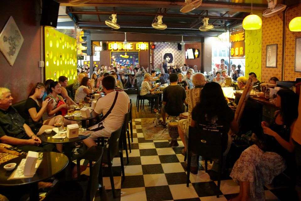 Have a Drink at Boogie Bar