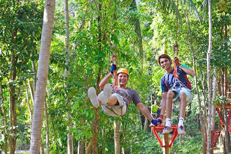 Ziplining