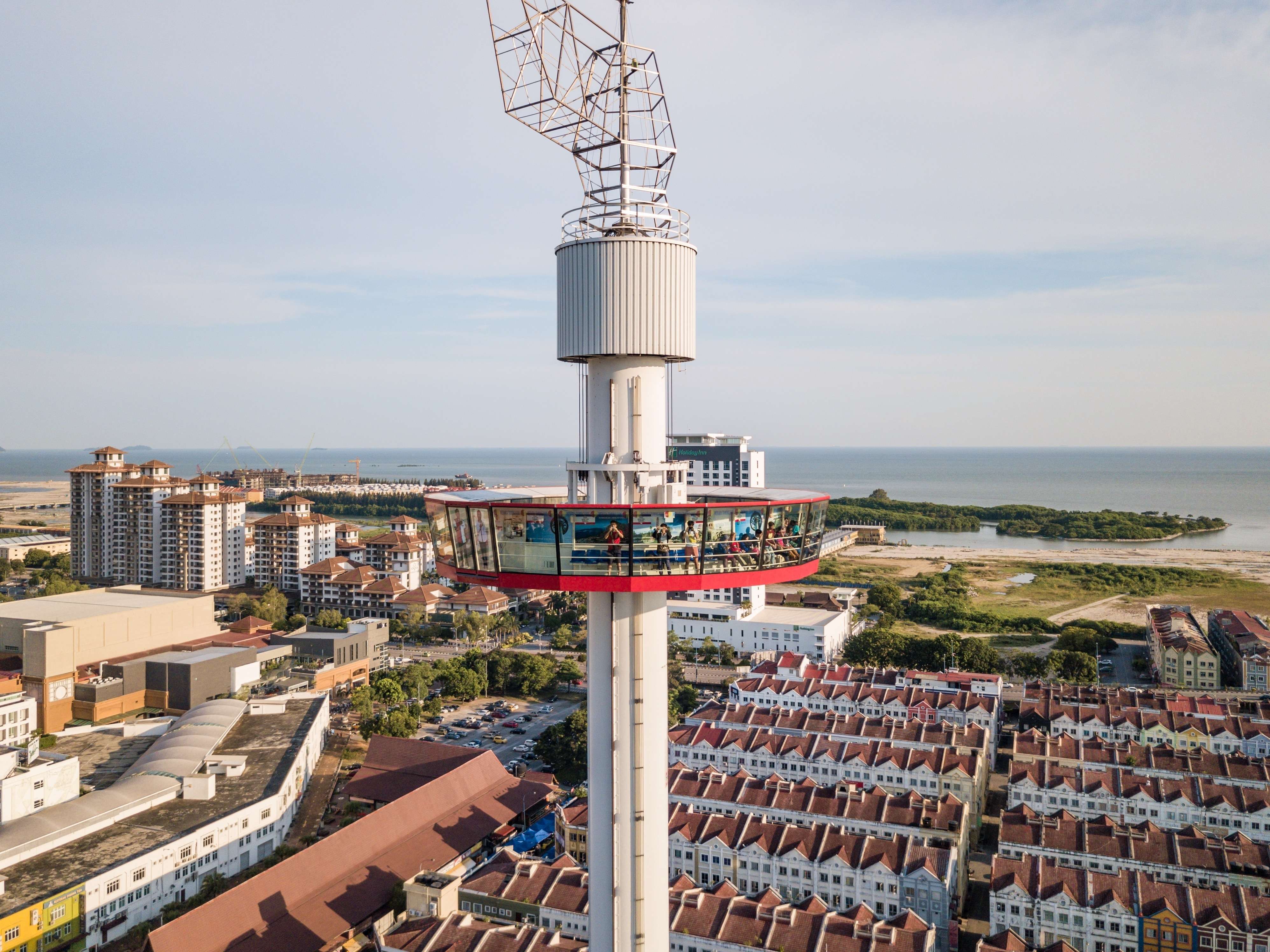 Enjoy the Views at the Taming Sari Revolving Tower