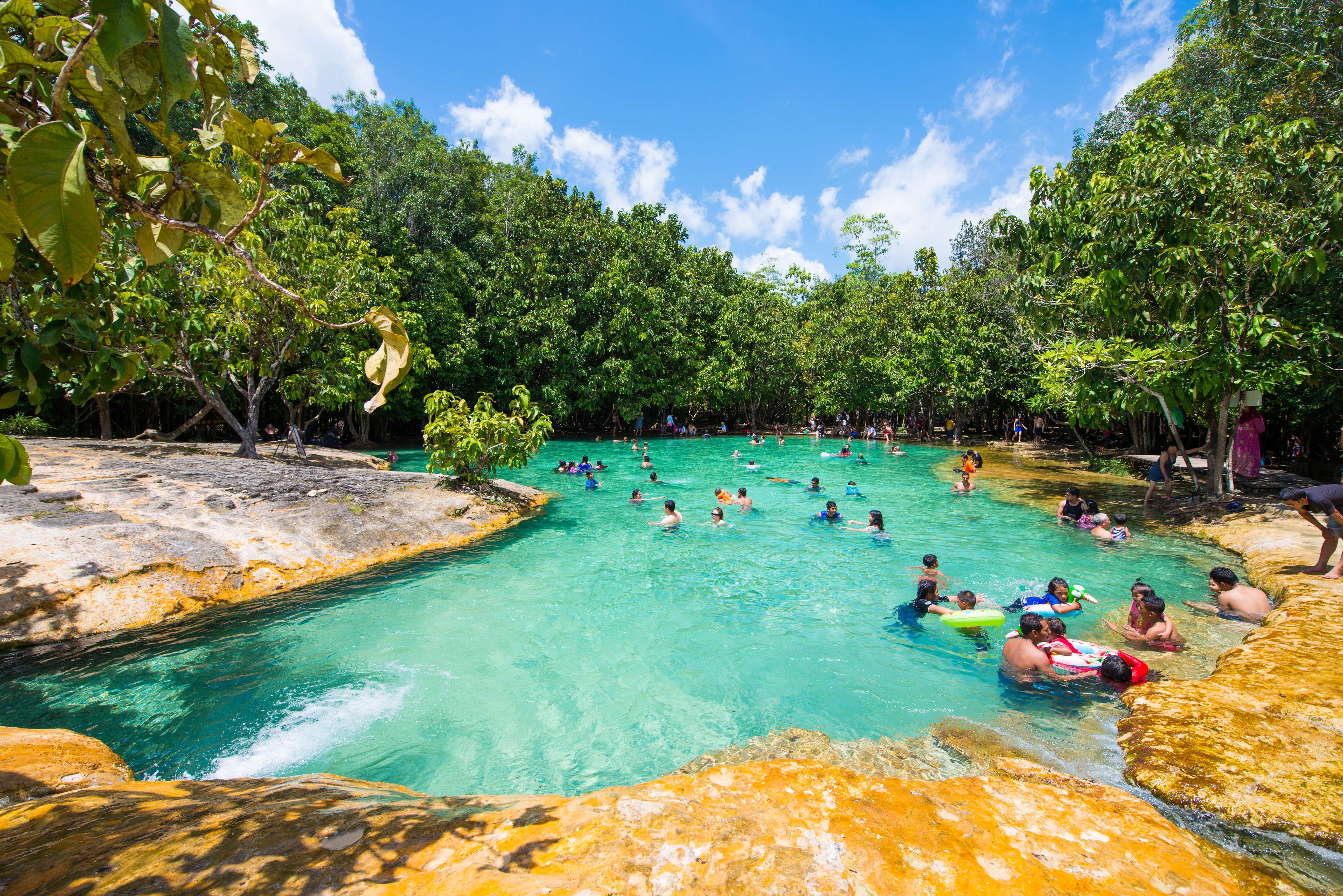 Take a Refreshing Dip in the Emerald Pool