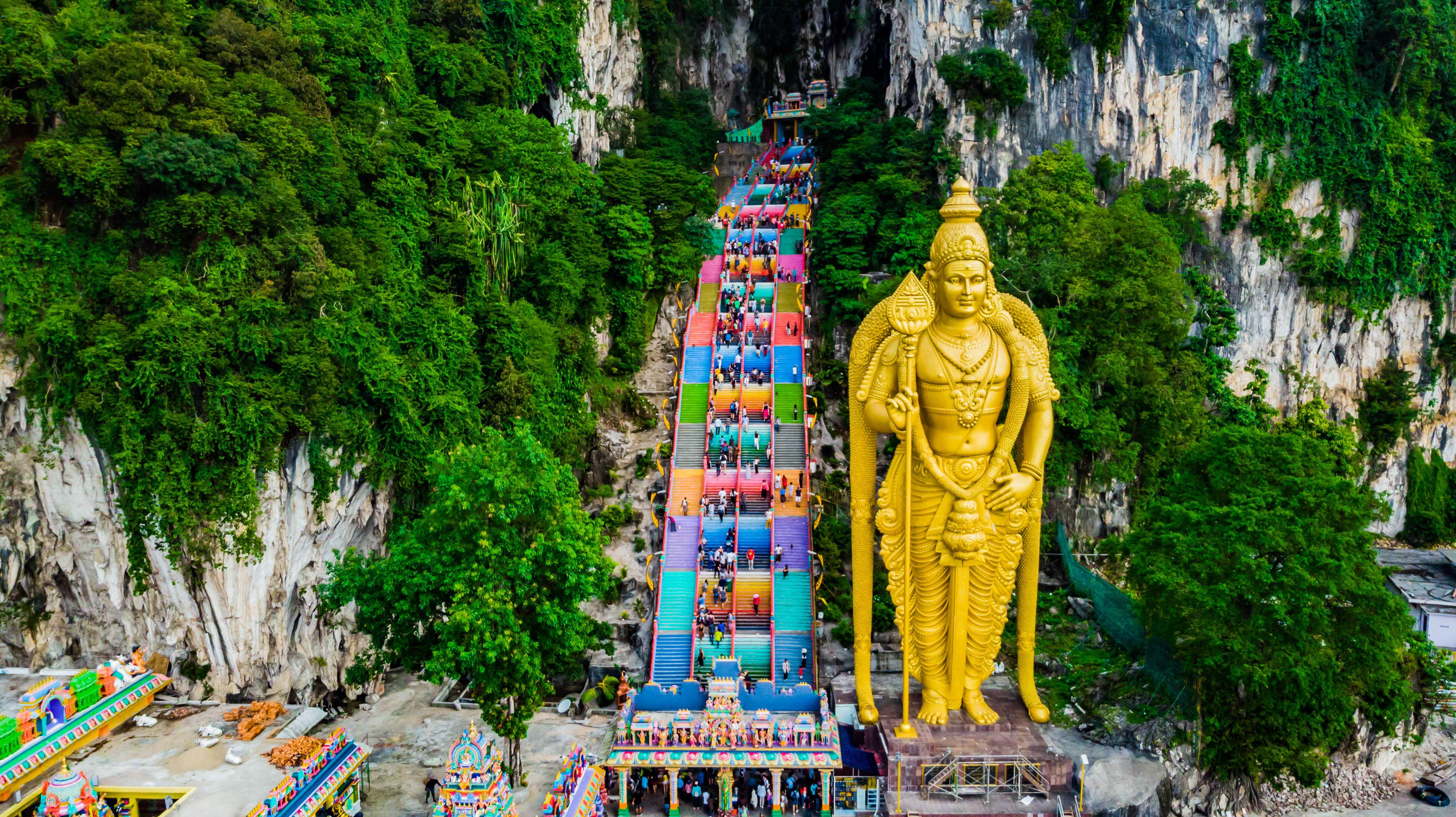 Climb to Batu Caves