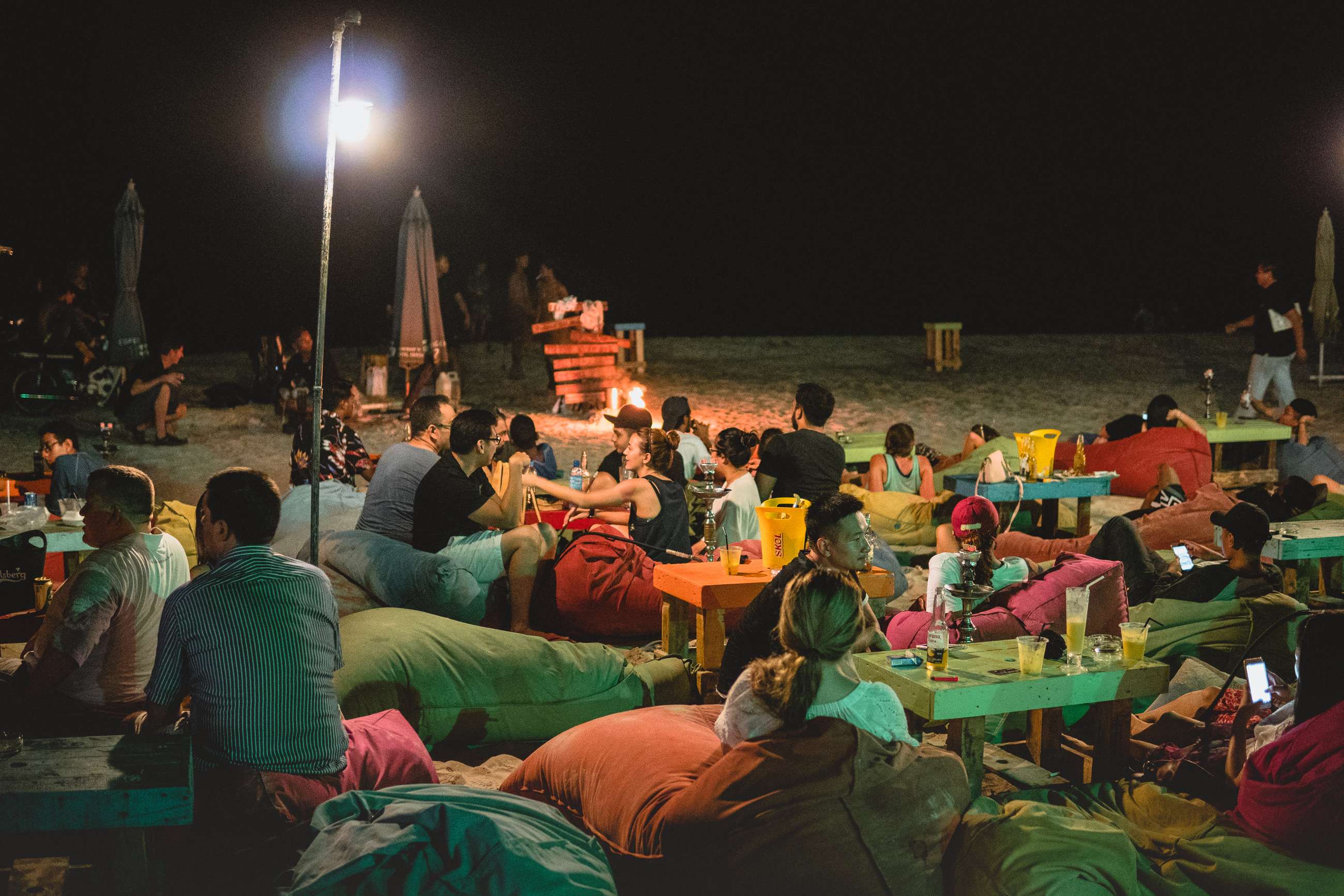 Have a Drink at Yellow Café