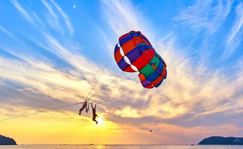 Enjoy Water Sports at Pantai Cenang