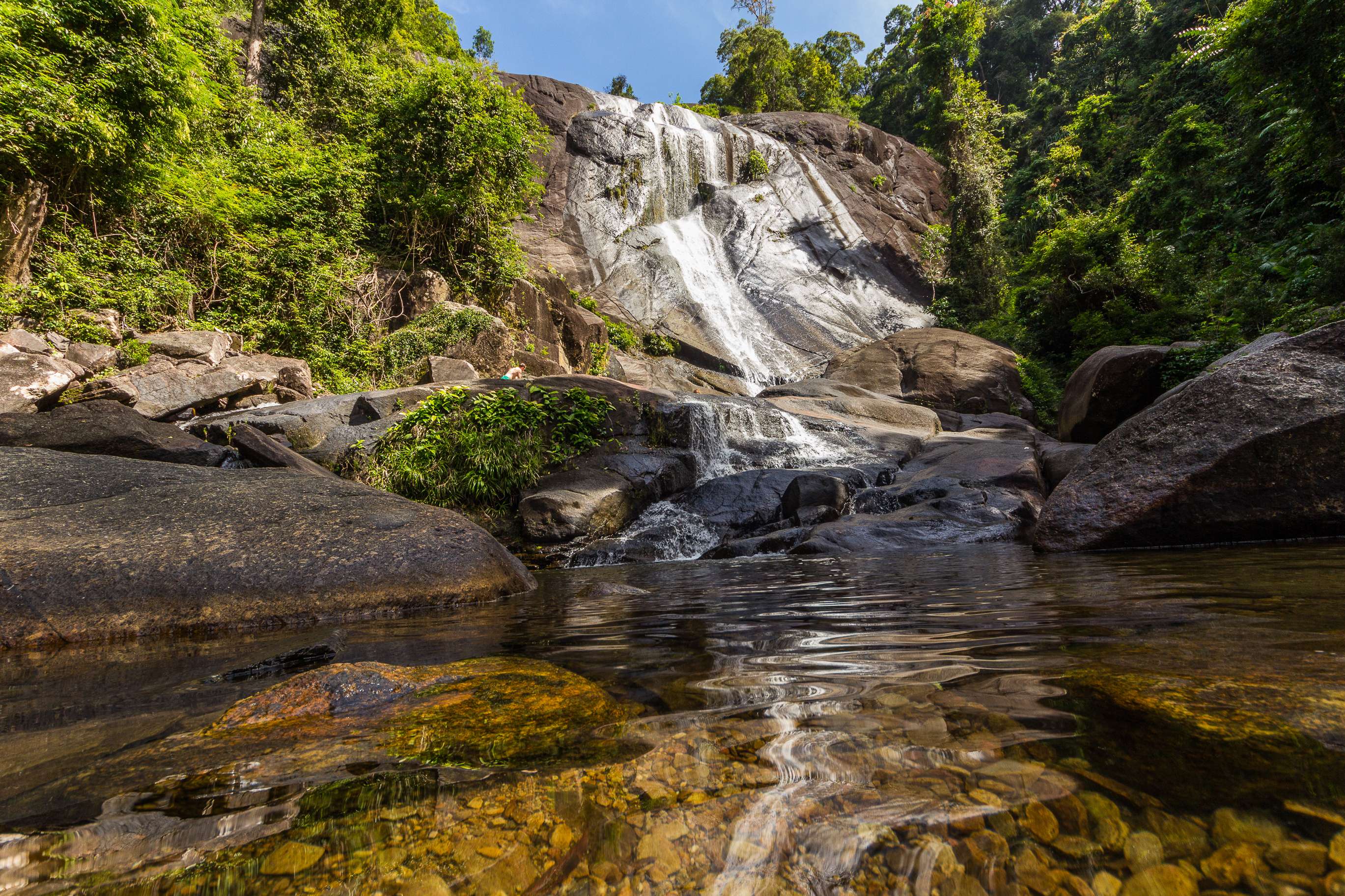 Visit Telaga Tujuh Waterfalls 