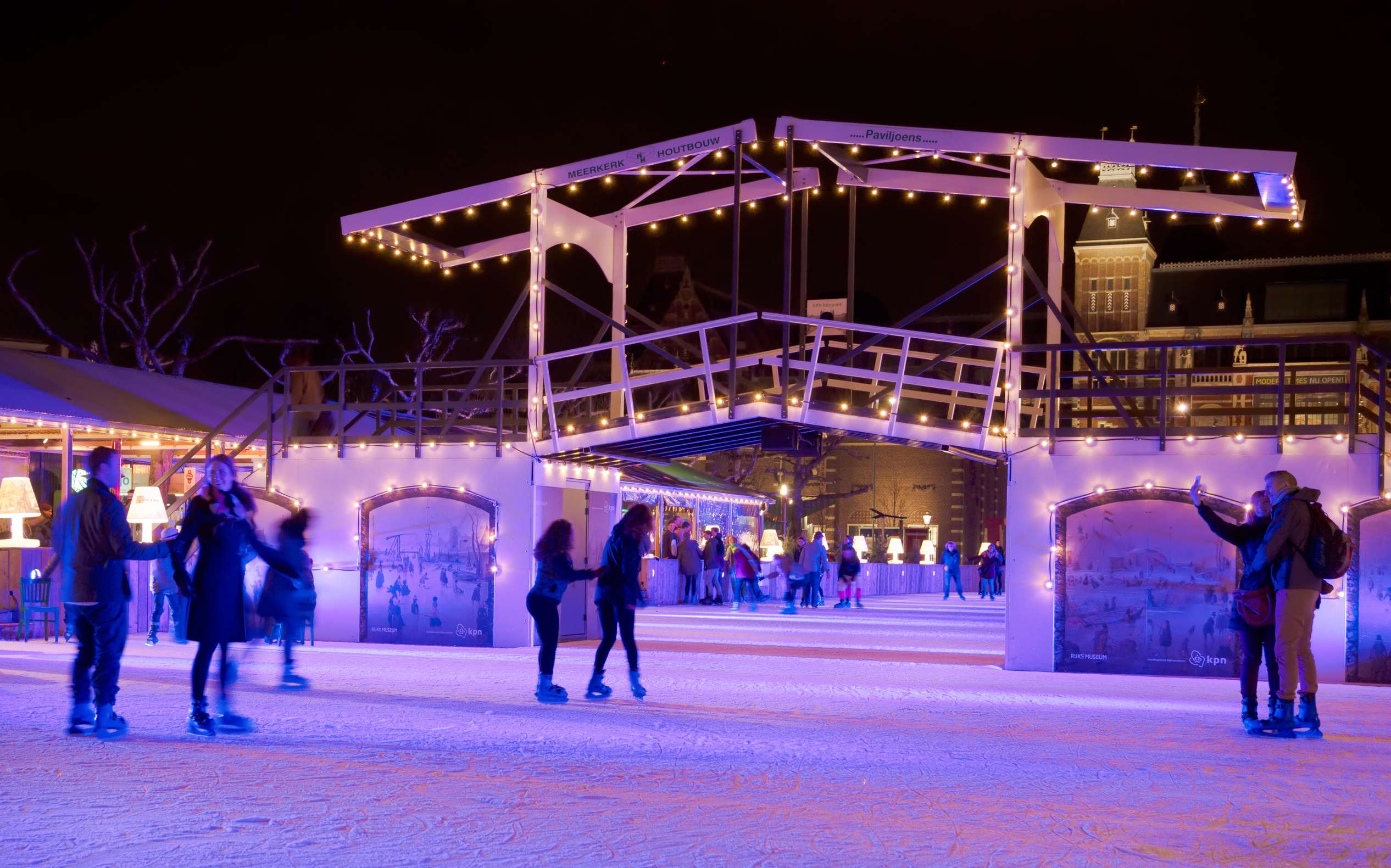 Ice-Rinks In Rijksmuseum