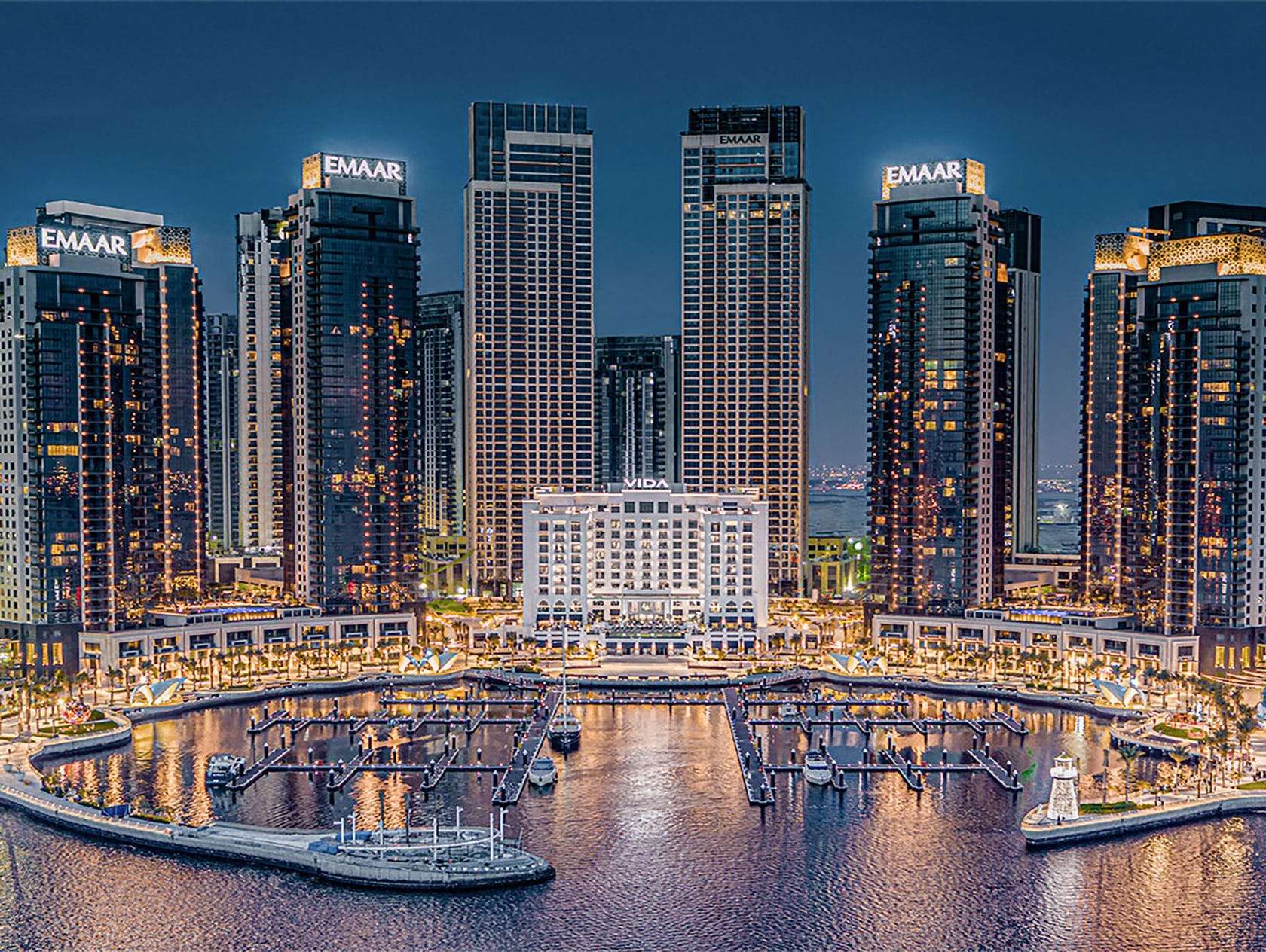 Marvel at the Skyline at Dubai Creek Harbour