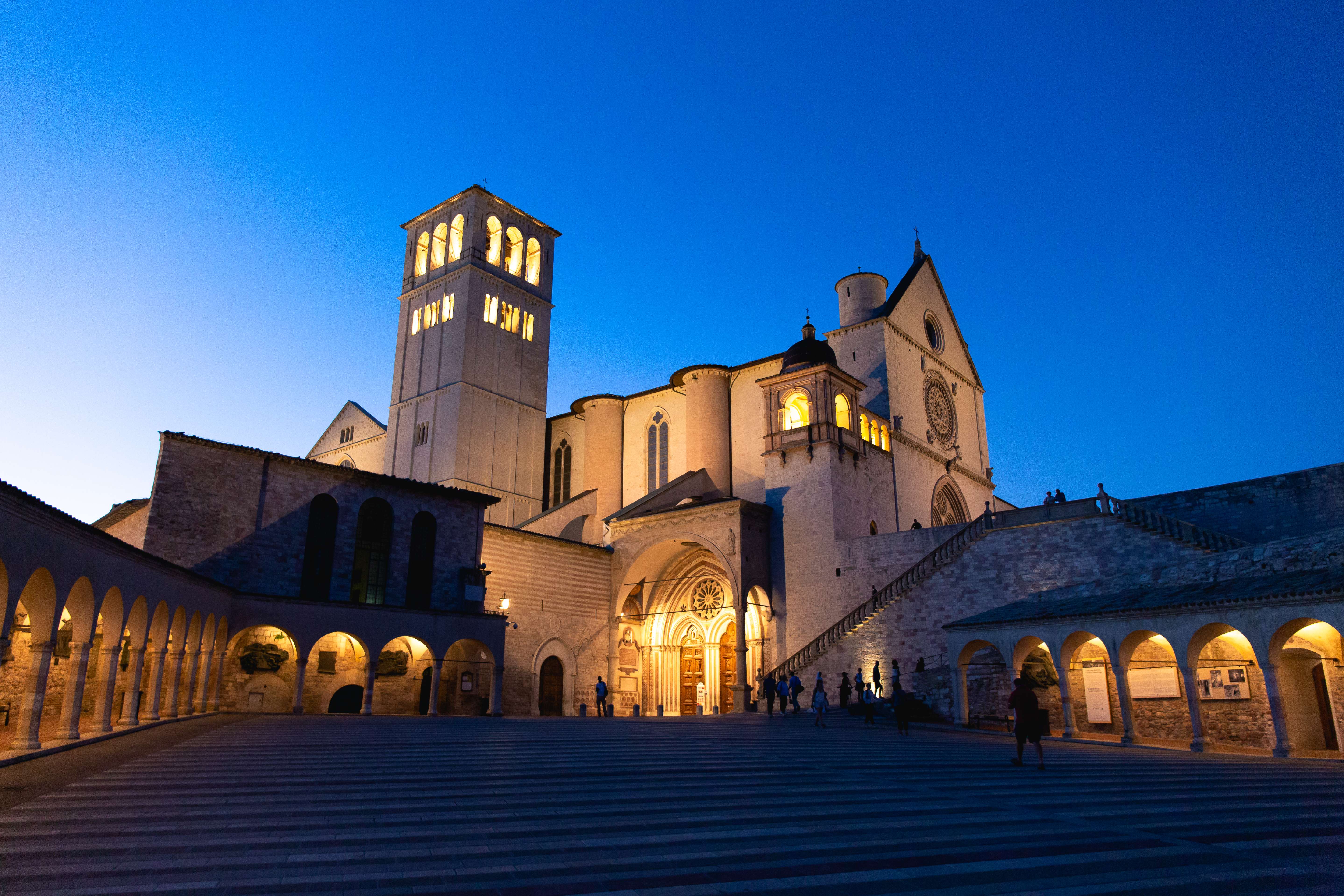 The Basilica di San Francesco, Assisi