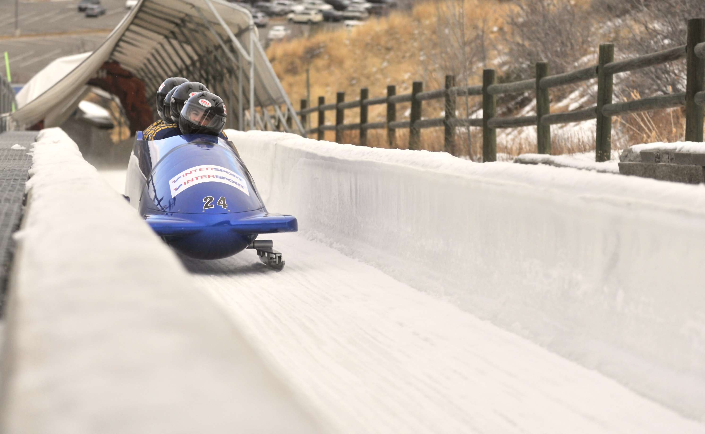 Bobsledding at Utah's Olympic Park