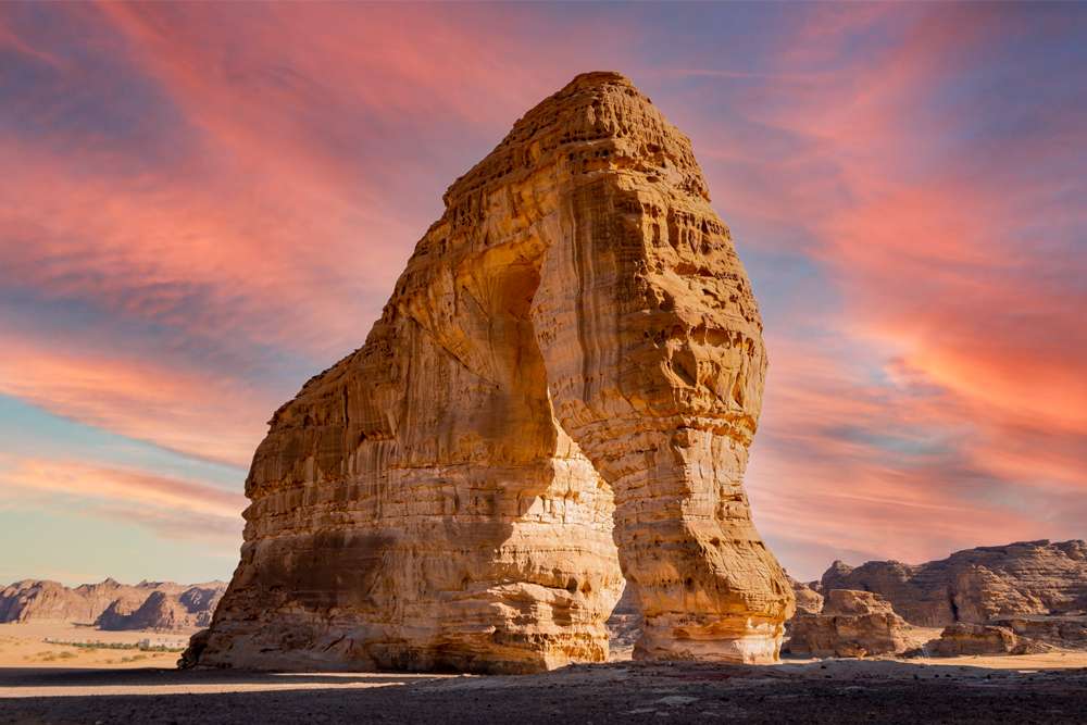 AlUla’s Elephant Rock