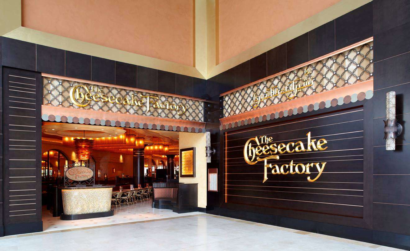 Go to the Cheesecake Factory