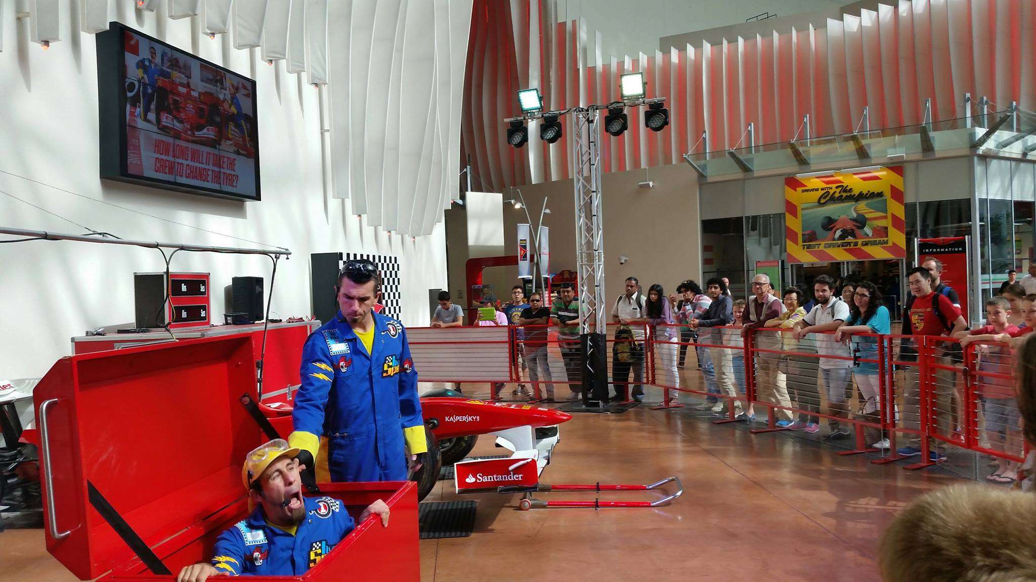 Enjoy a Show at Ferrari World