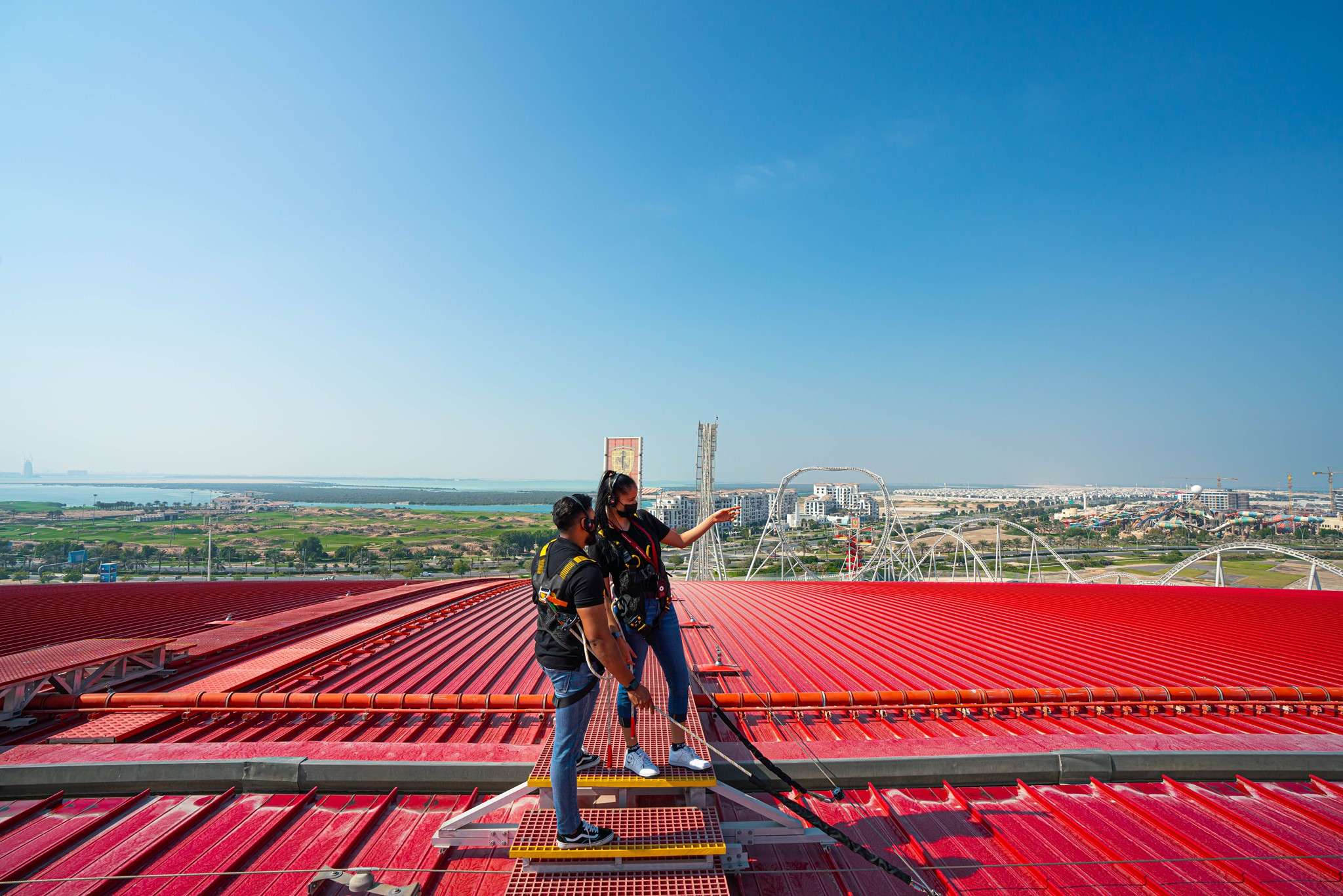 Go for Ferrari World Abu Dhabi Roof Walk