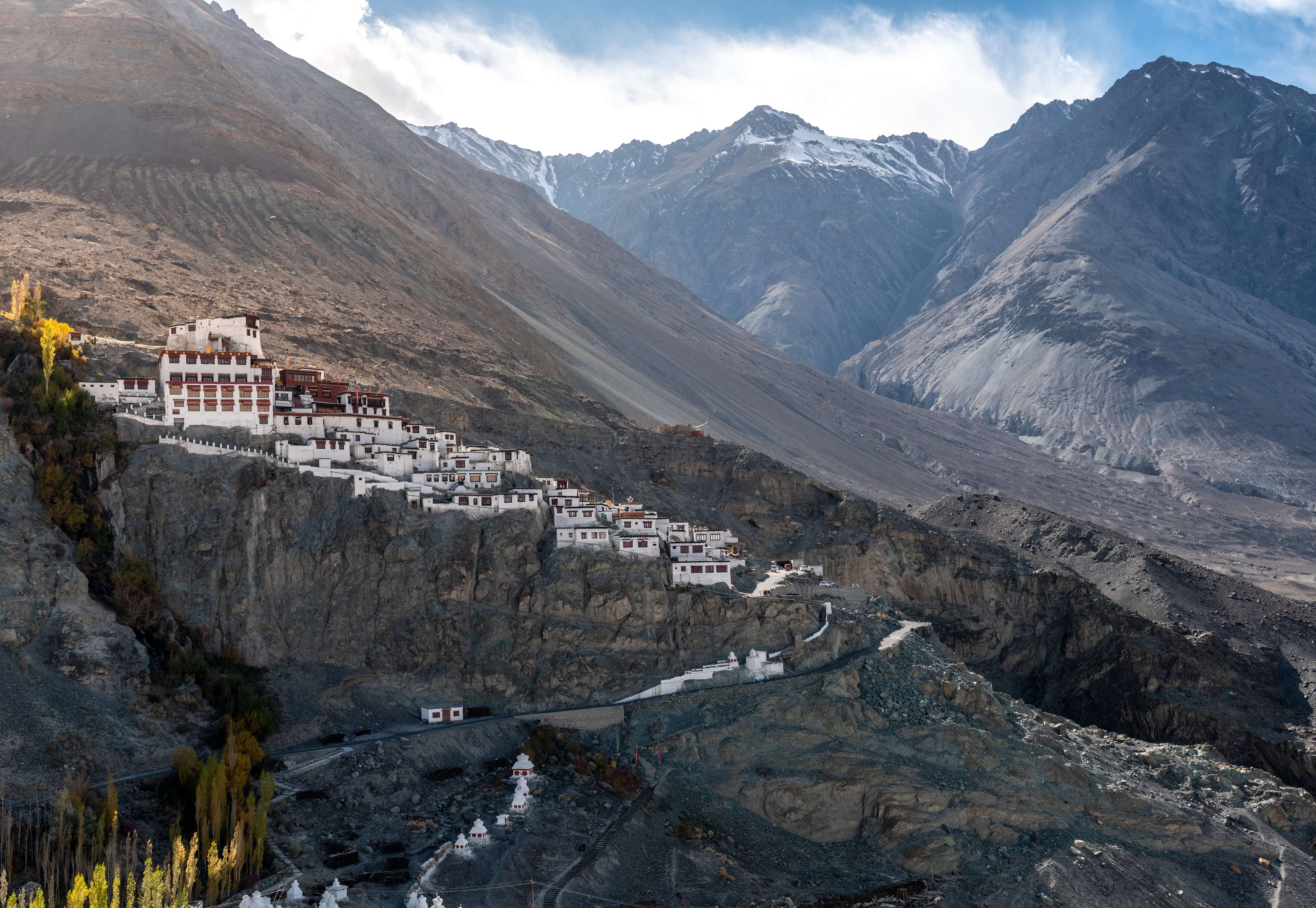 Visit Diskit Monastery 