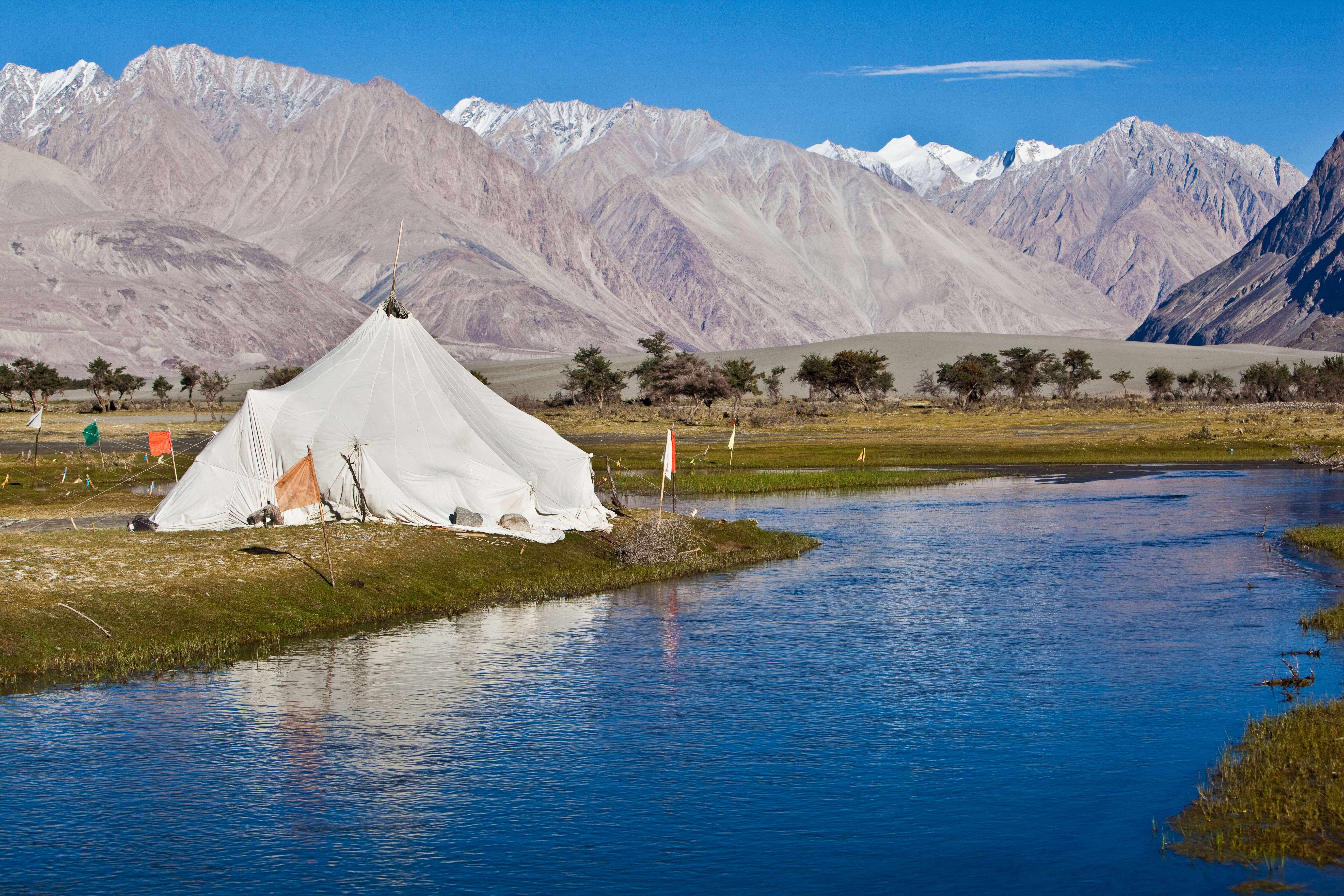 Camping at Nubra Valley