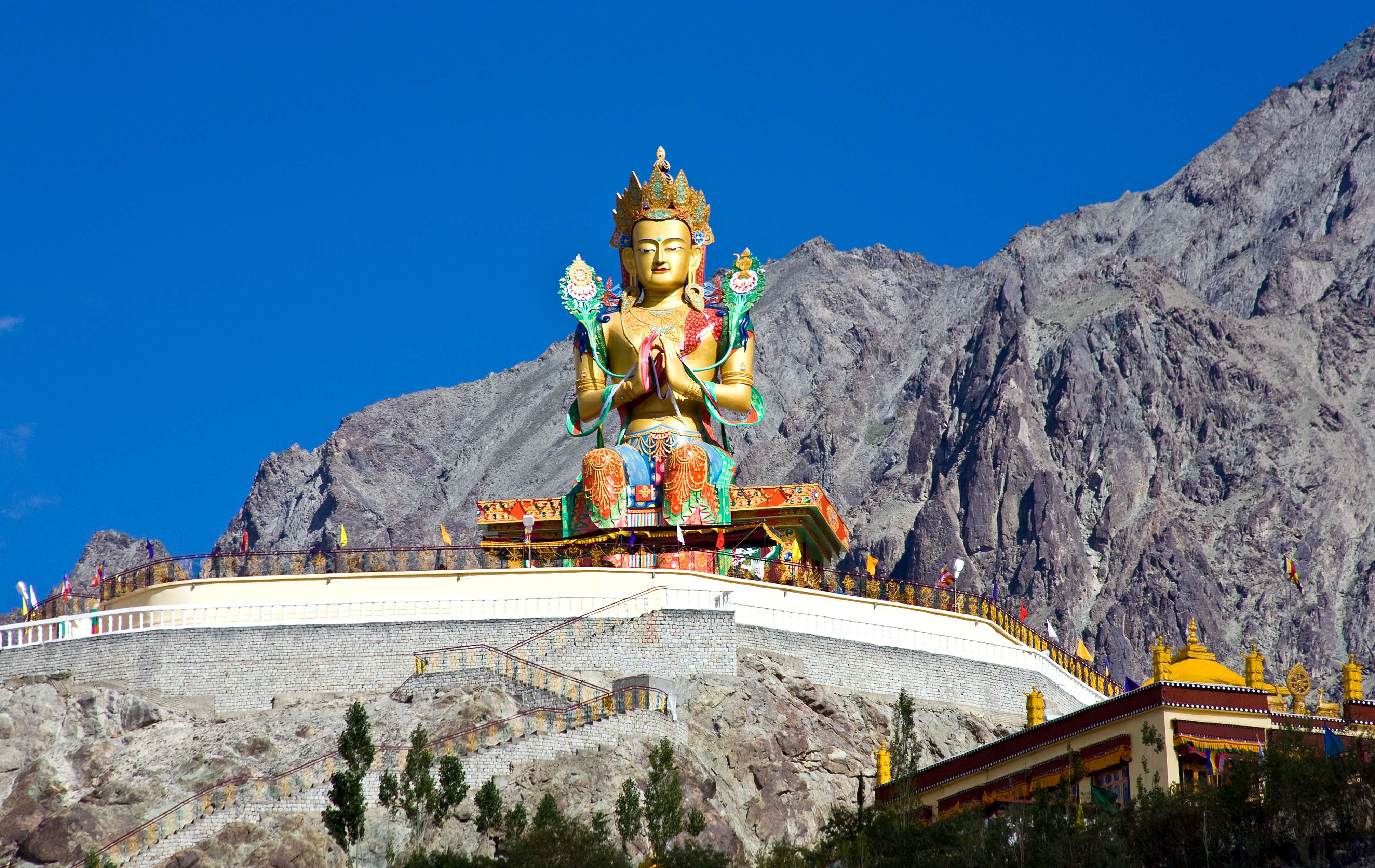 Statue of Maitreya Buddha