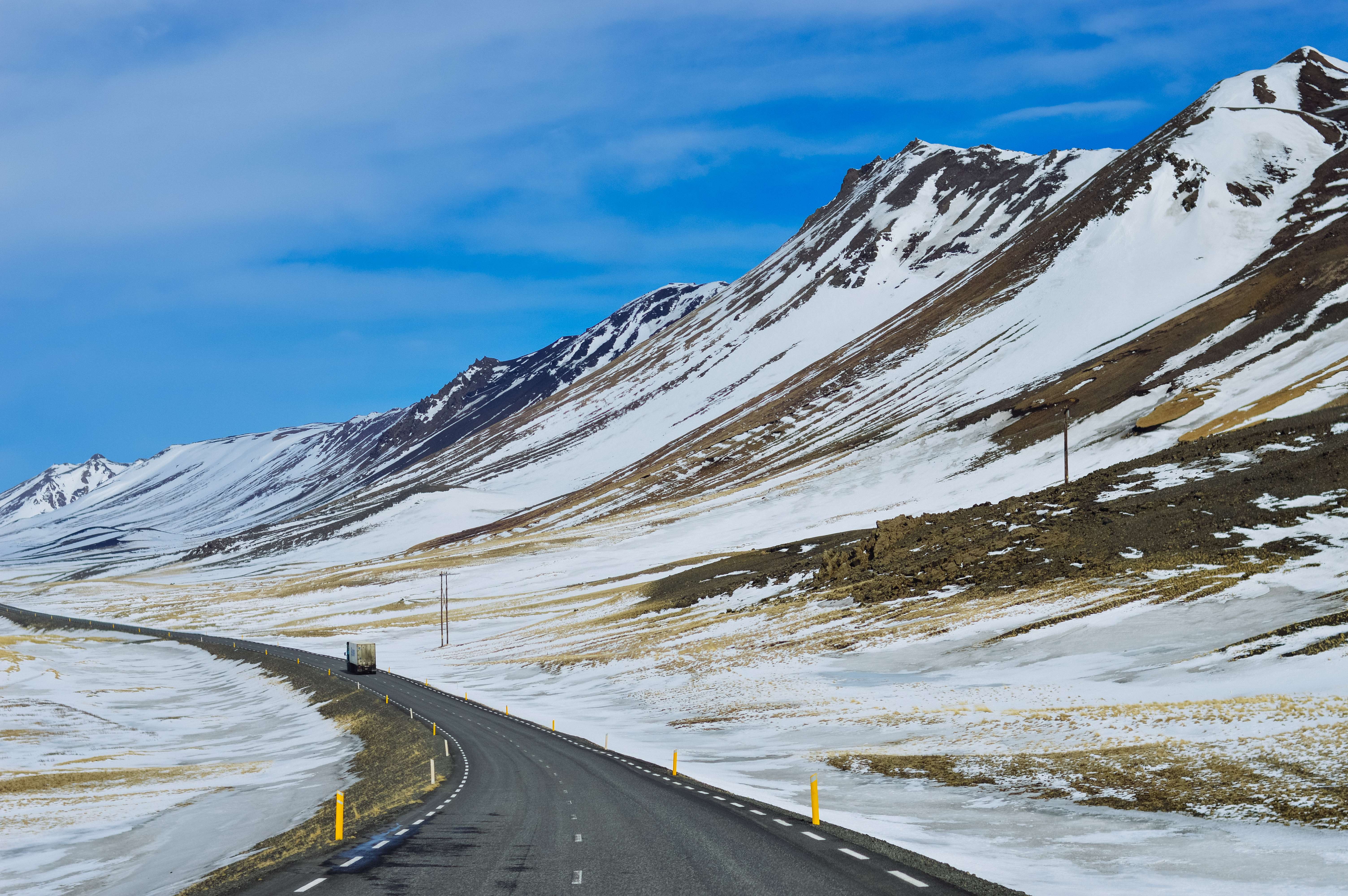 Manali Leh Highway in November