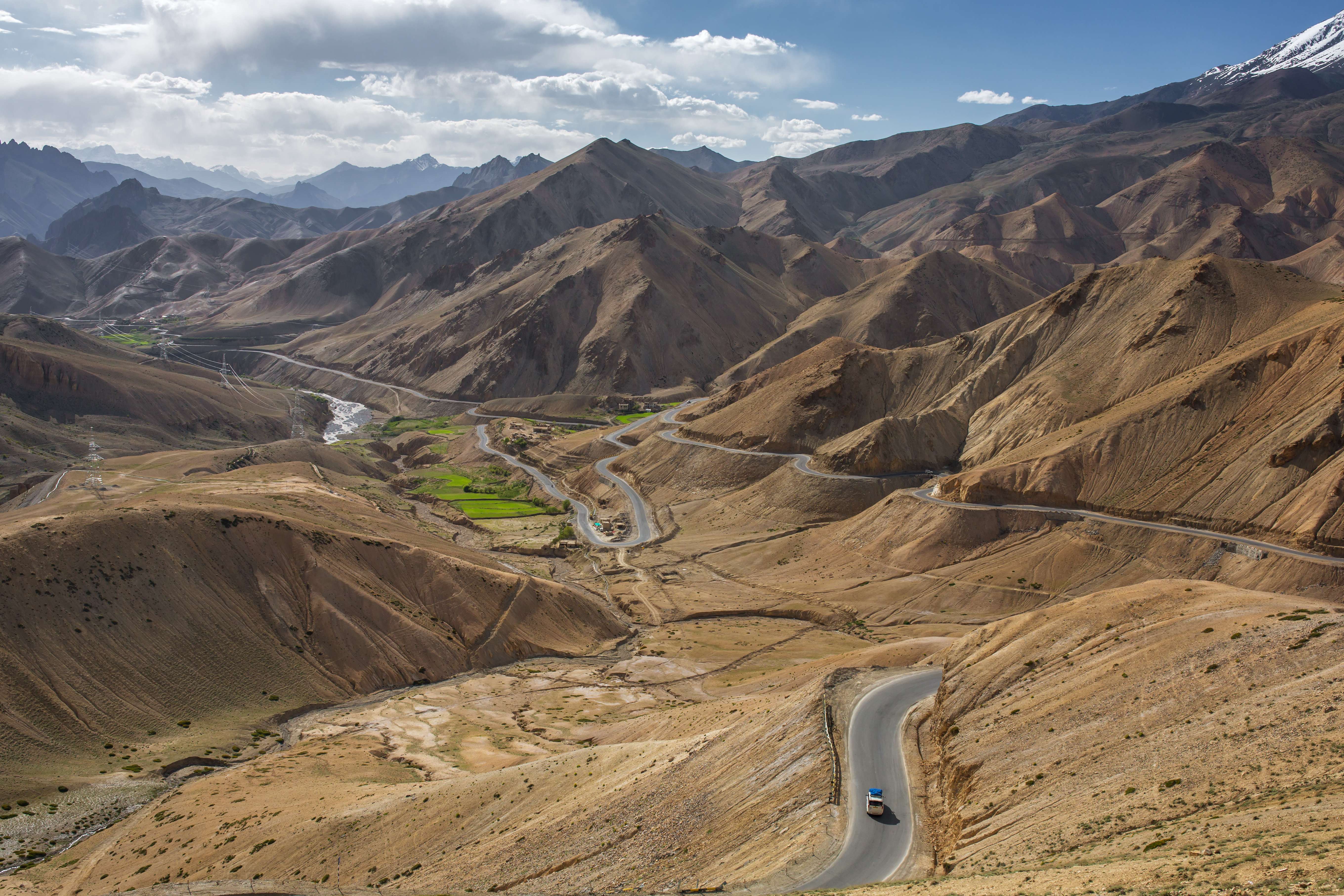 Srinagar Leh Highway in September