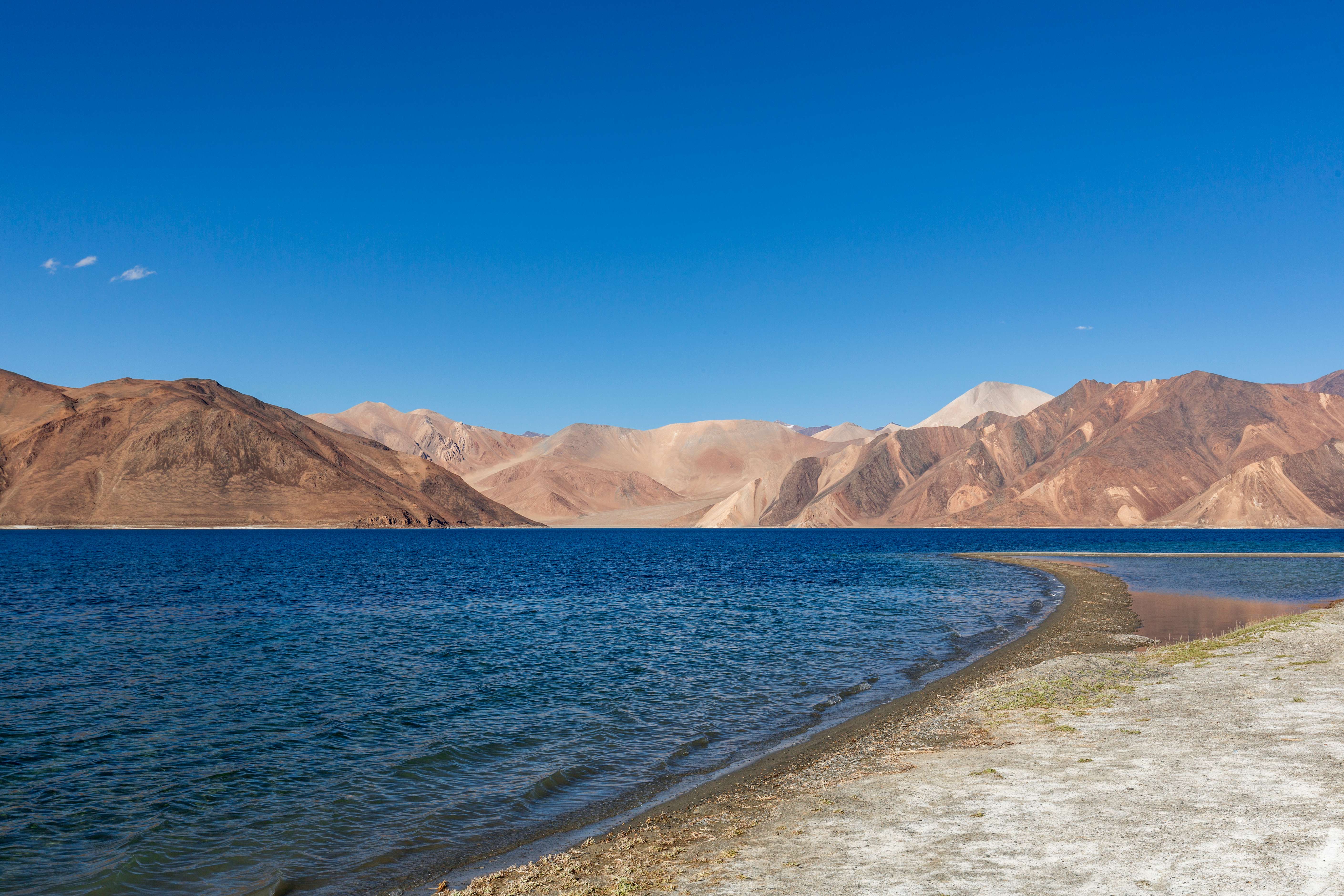 Leh to Pangong Route in March