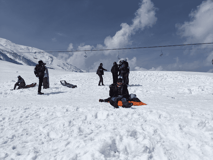 Ice Skating In Gulmarg