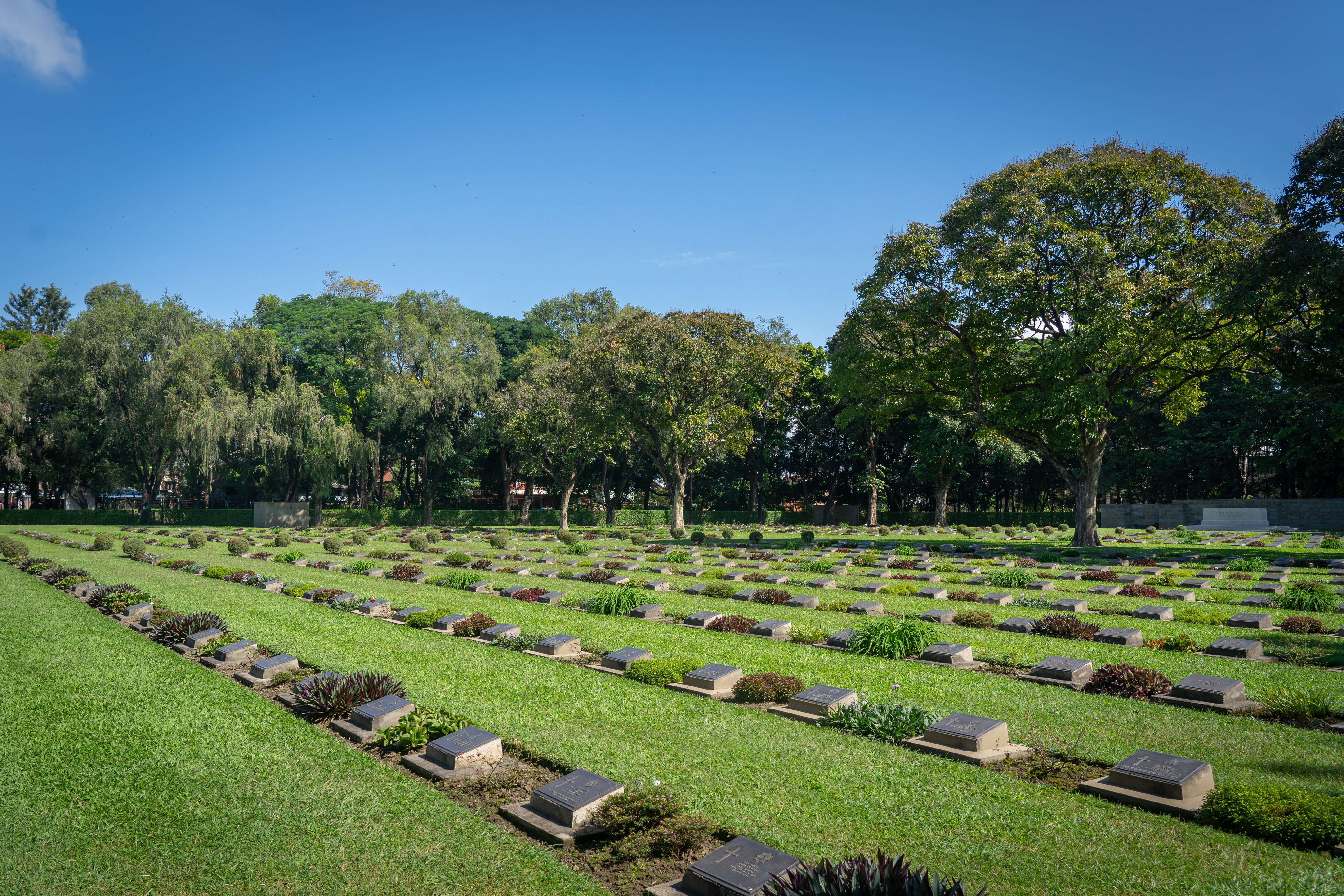 The War Cemetery in Imphal