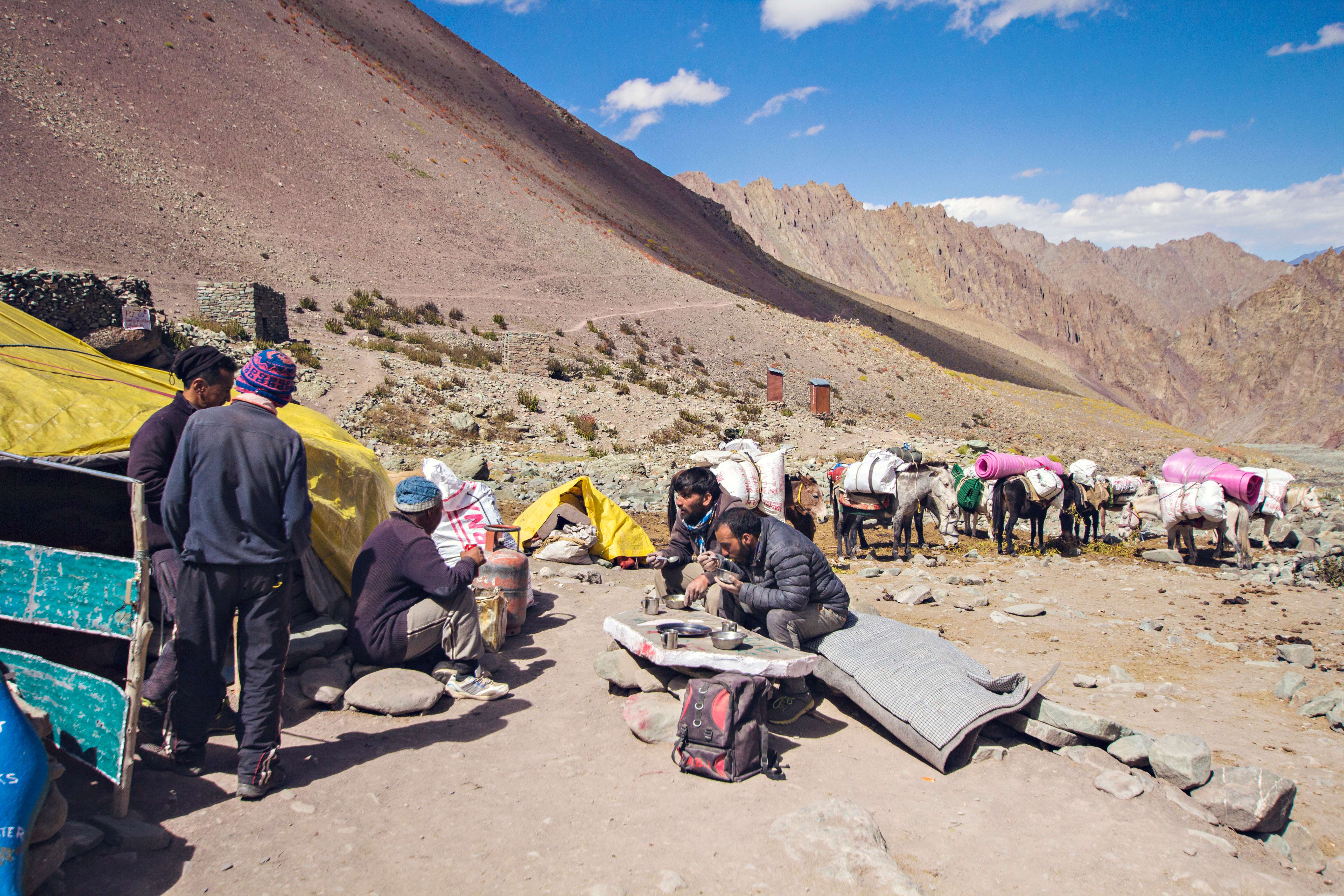 Camping in Kashmiri Hills