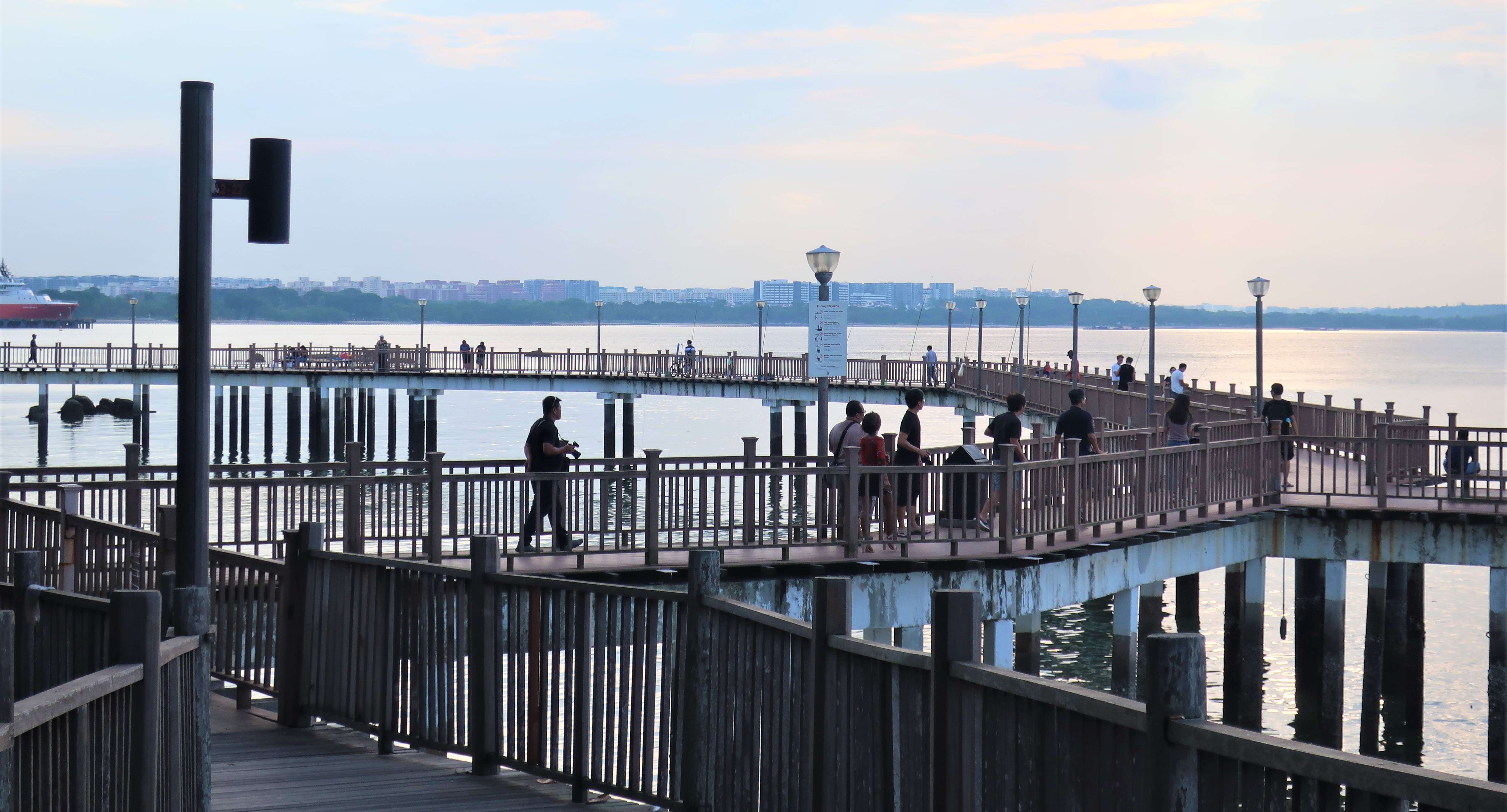 Walk at the Changi Point Coastal