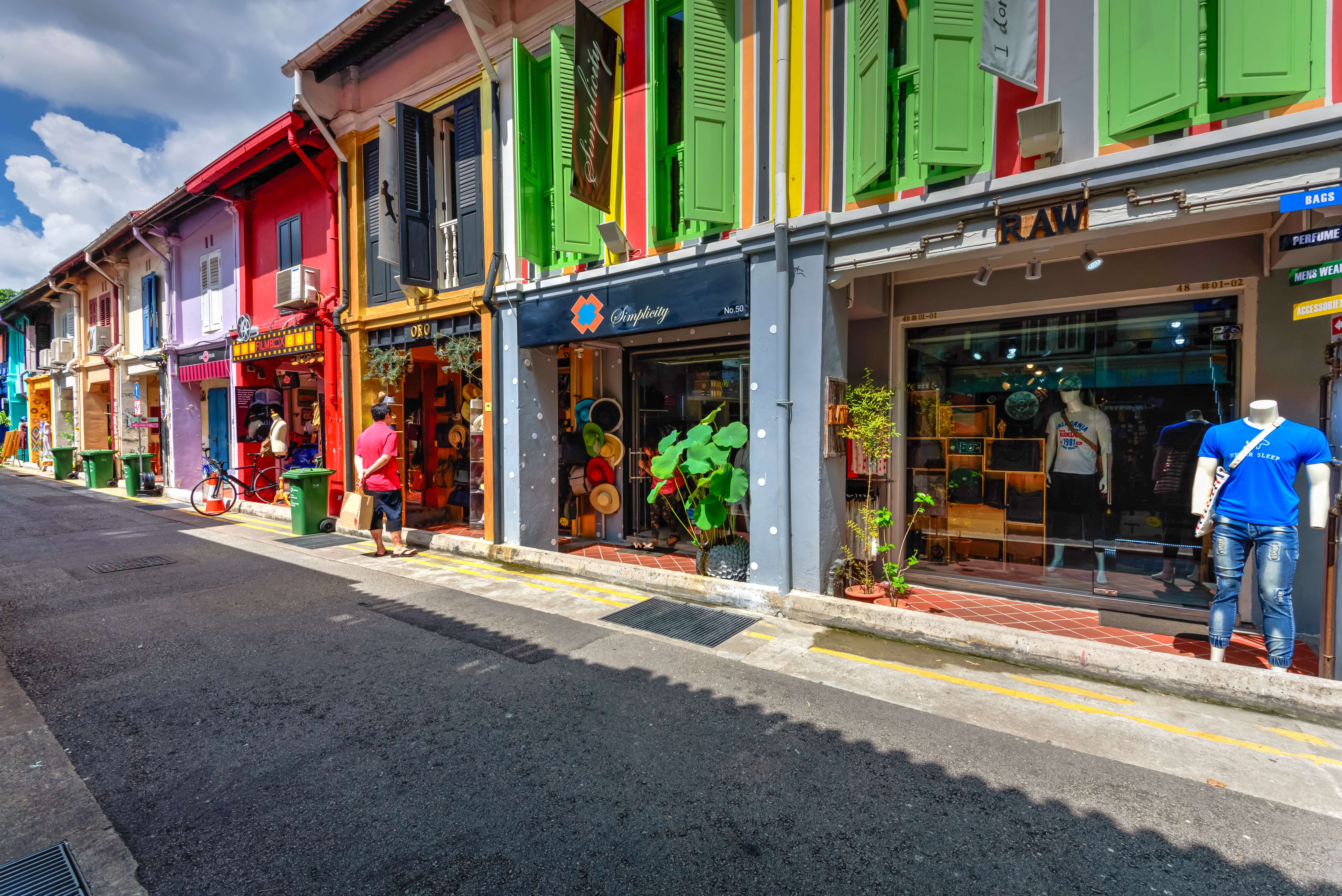 Wander down Bugis Haji Lane