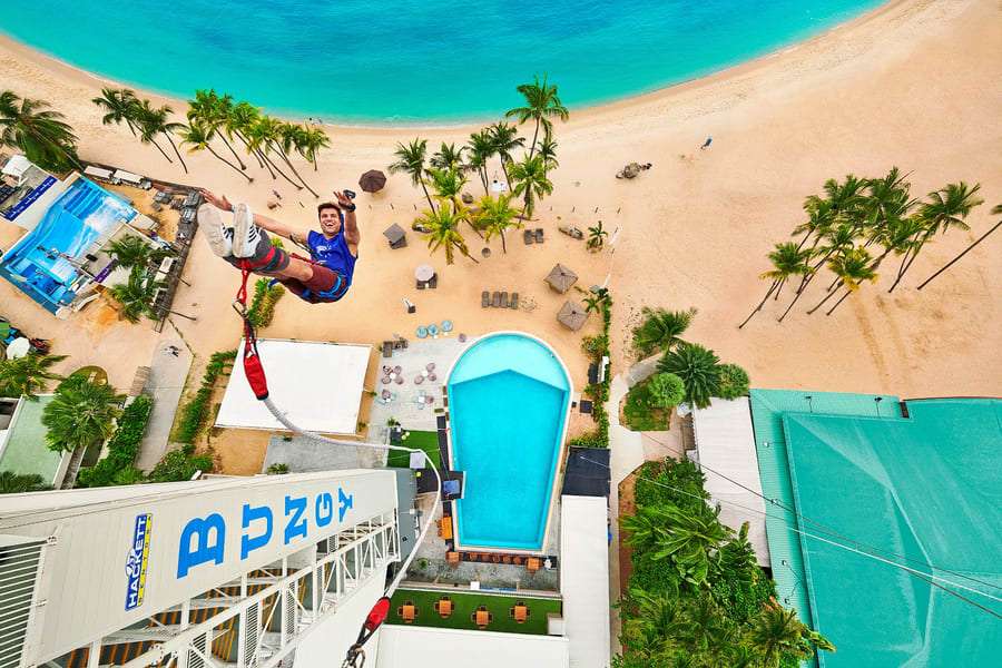 Bungee Jump at AJ Hackett Sentosa