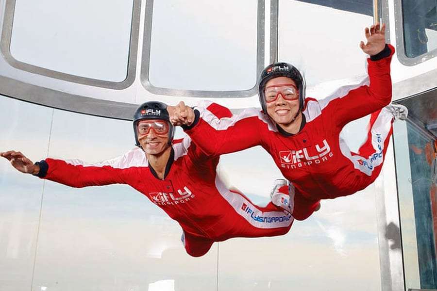Go for Indoor Skydiving at iFly Singapore
