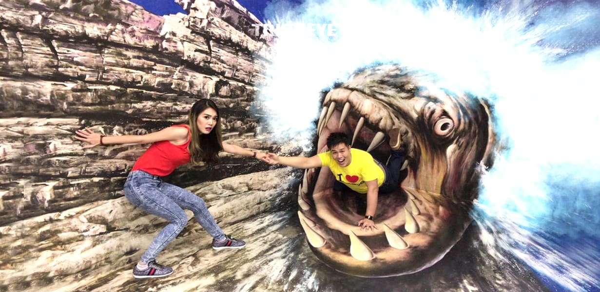 Get Tricked at Trick Eye Museum