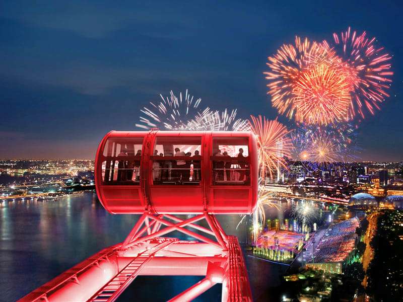 Get an Amazing View From Singapore  Flyer