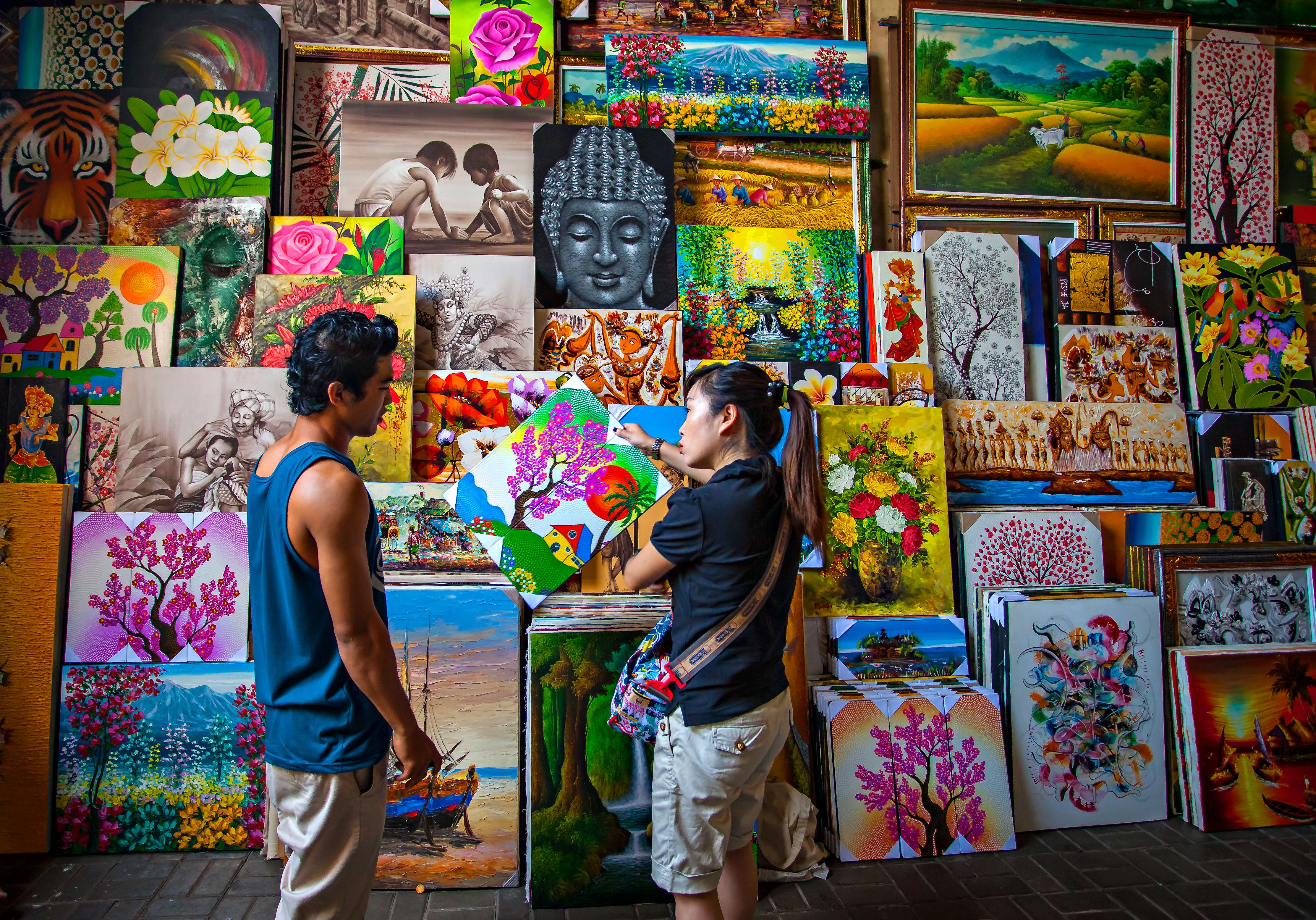 Sukawati Art Market