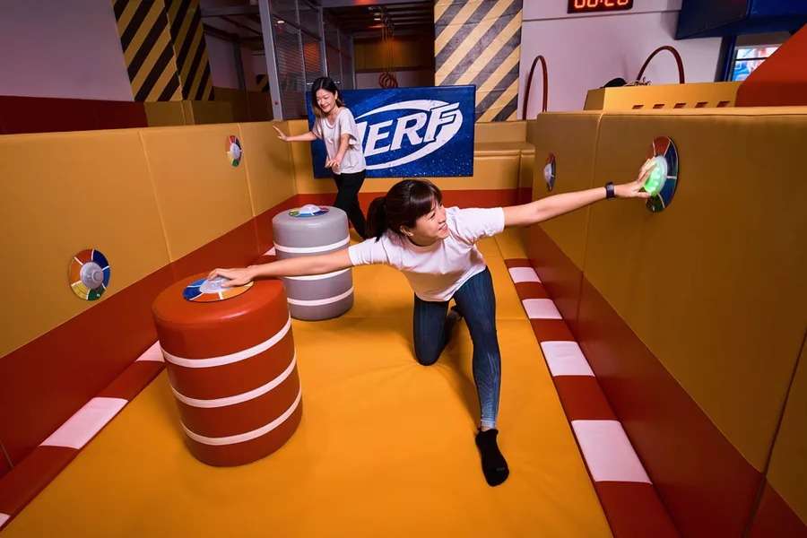 Keep the Adrenaline Pumping at Nerf Action Xperience