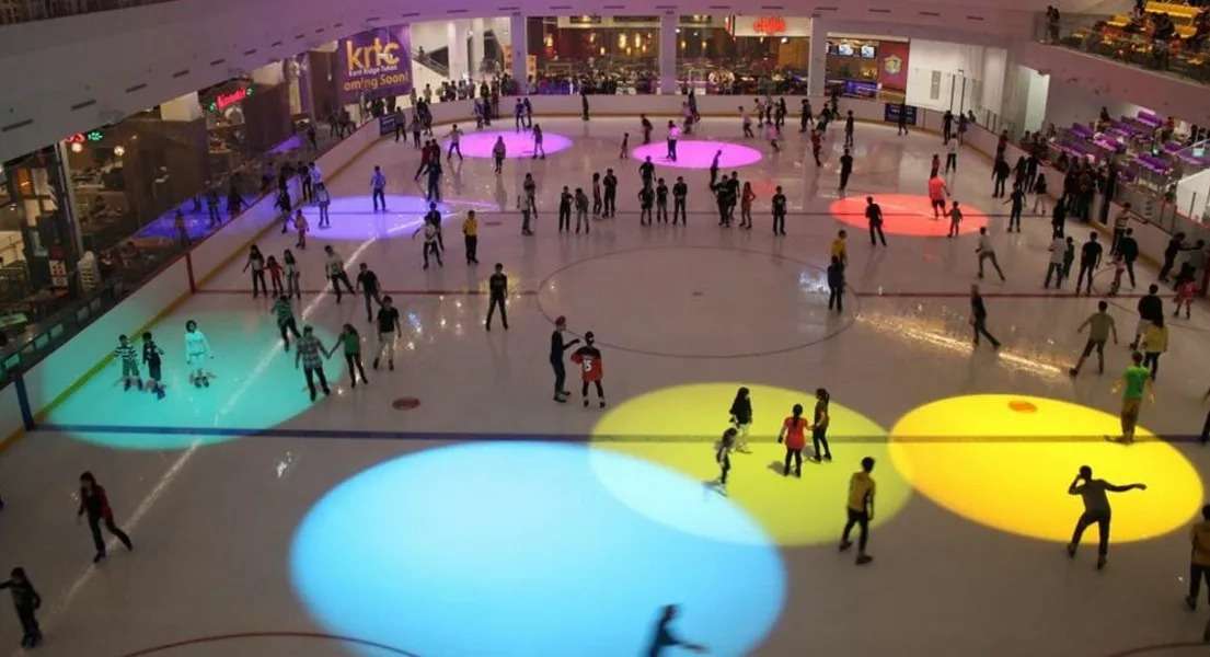 Enjoy Ice-Skating at the J-Cube