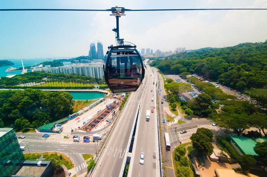 Try a Cable Car Ride Singapore
