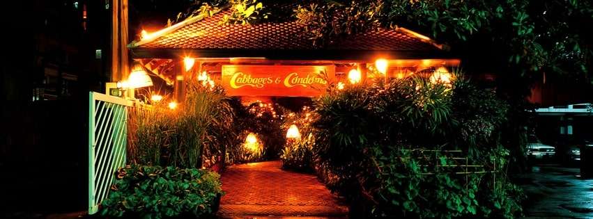 Dine at The Novel Cabbages and Condoms 