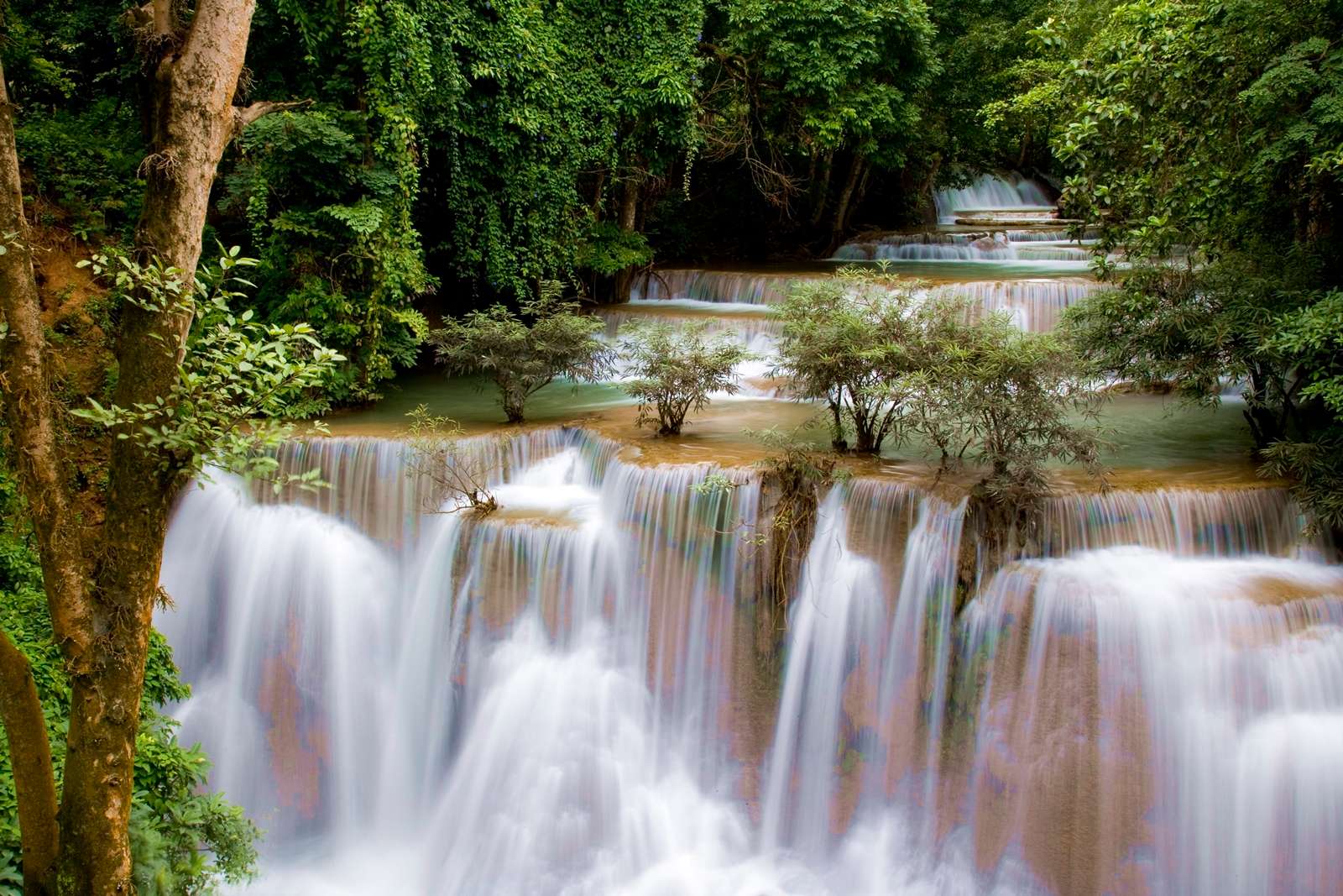 Huai Mae Khamin Waterfall